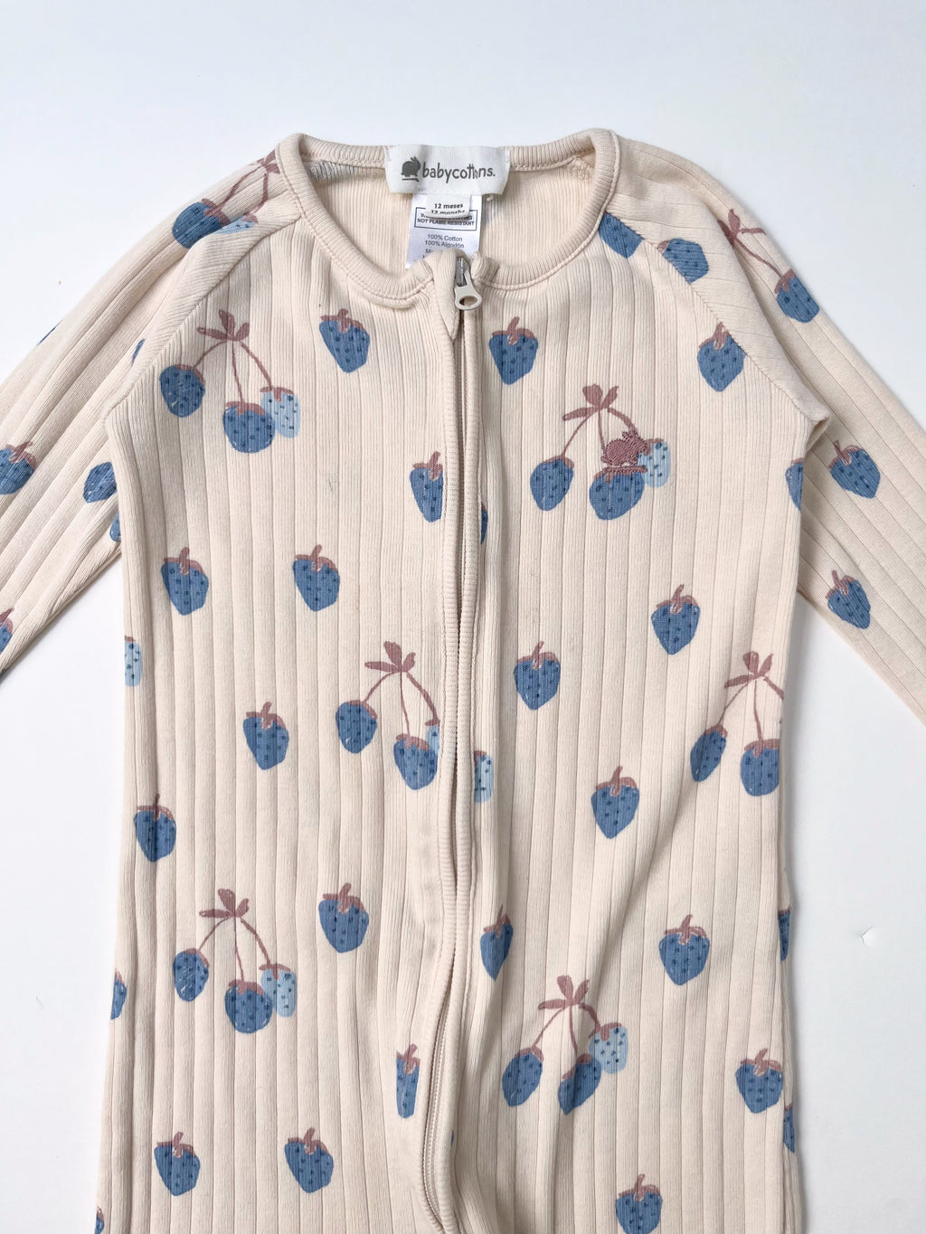 Baby Cottons – Footies (Size 12 months)