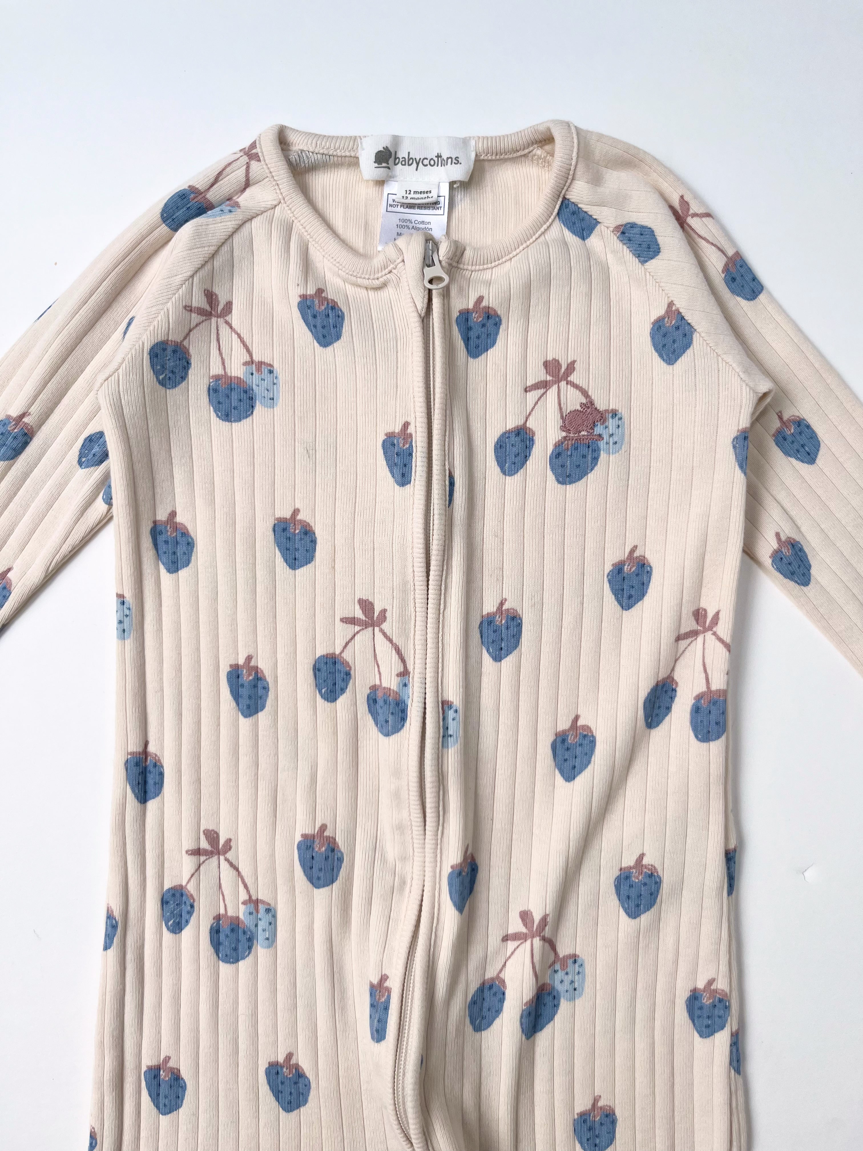 Baby Cottons – Footies (Size 12 months)