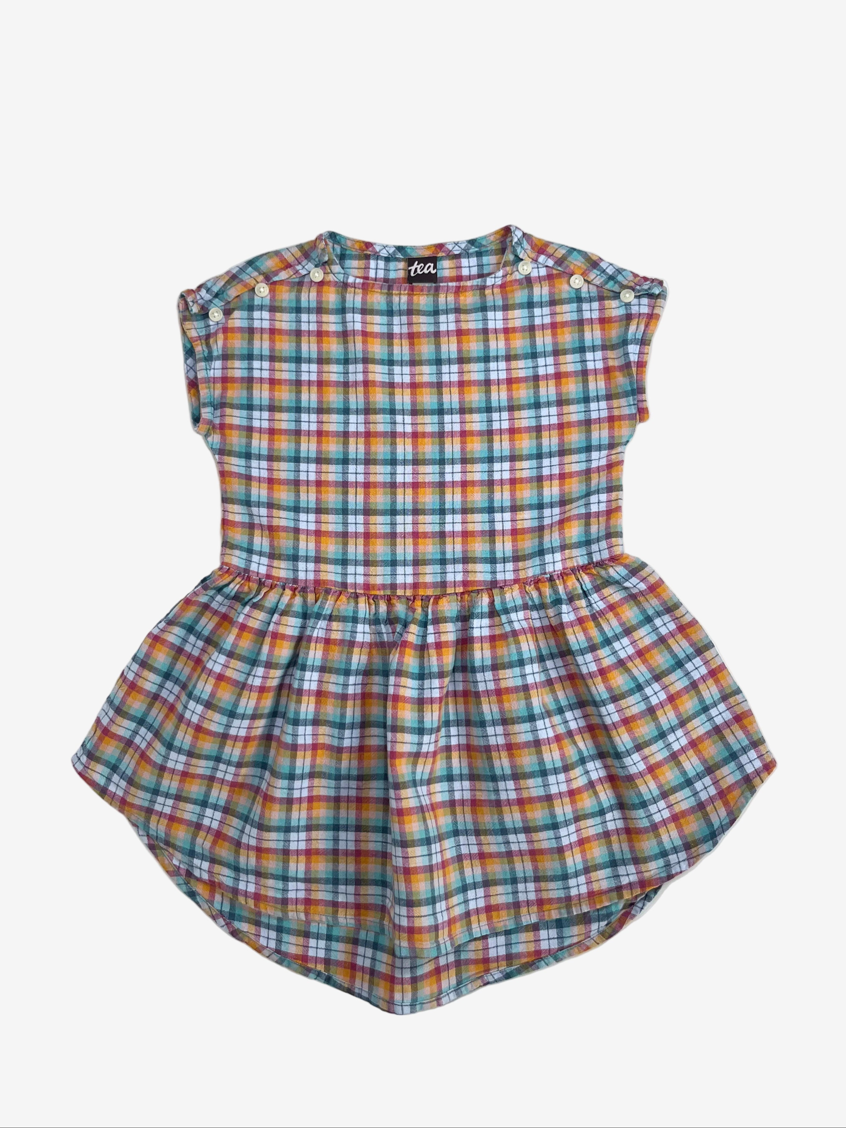 Tea - Plaid Dress (3 years)