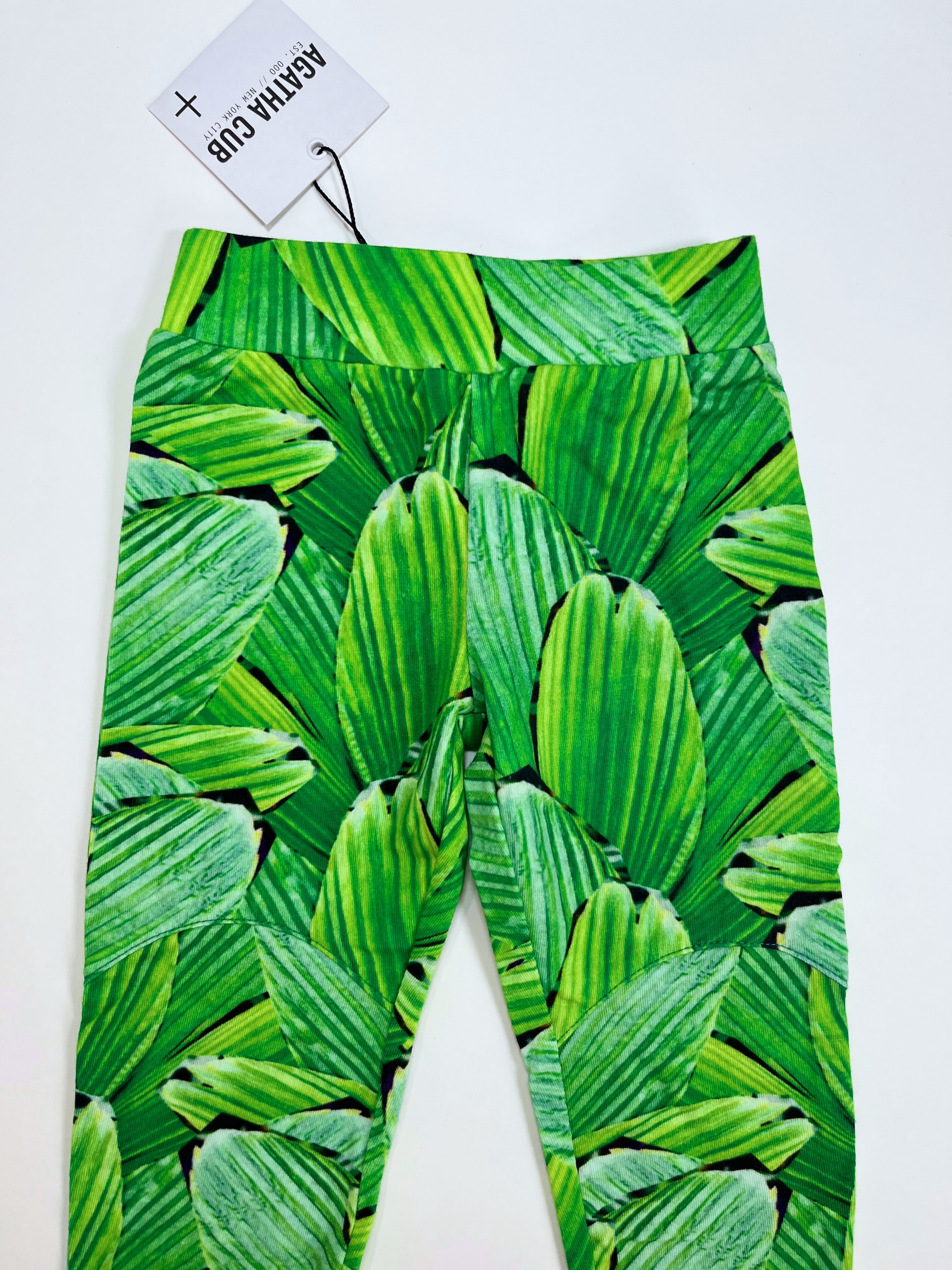 Agatha Cub – Botanical Print Pants (Size 12–18 months)