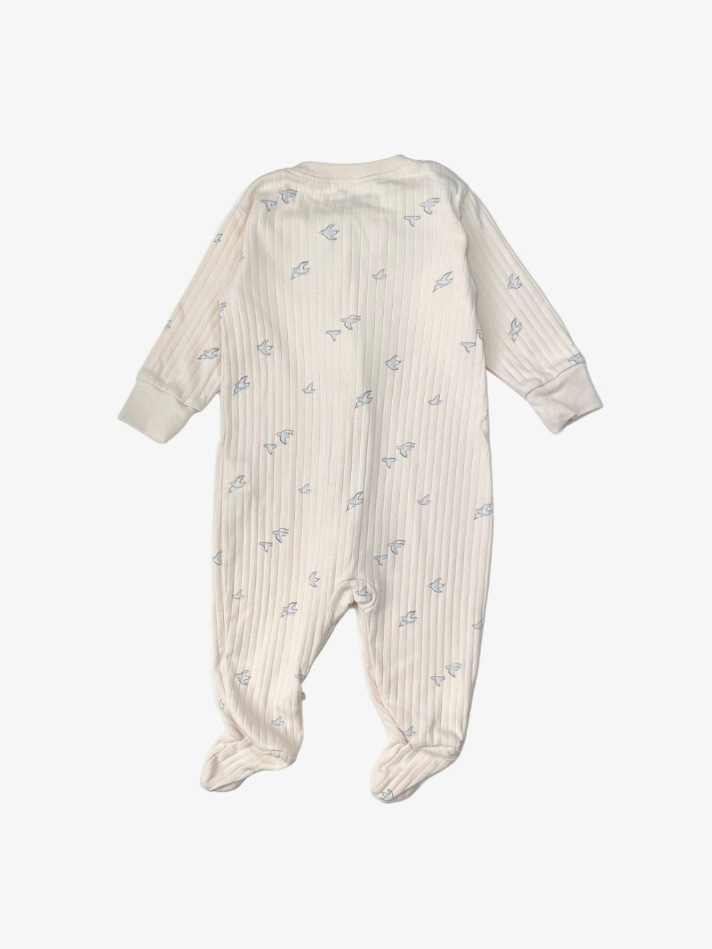Baby Cottons – Footies with Zipper (Size 6 Months)