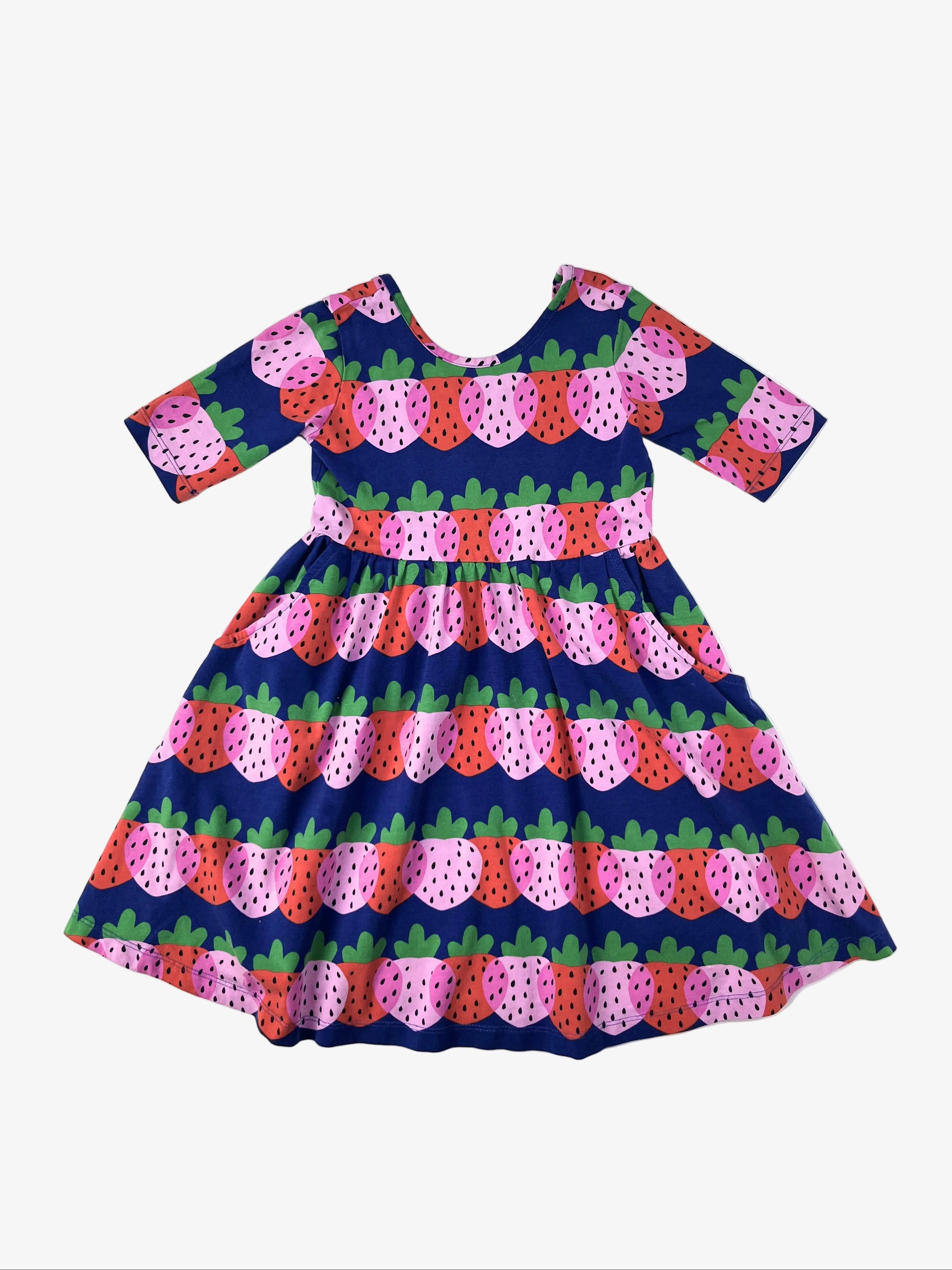 Hanna Andersson – Dress with Pockets (Size 5–6 years / 110 cm)