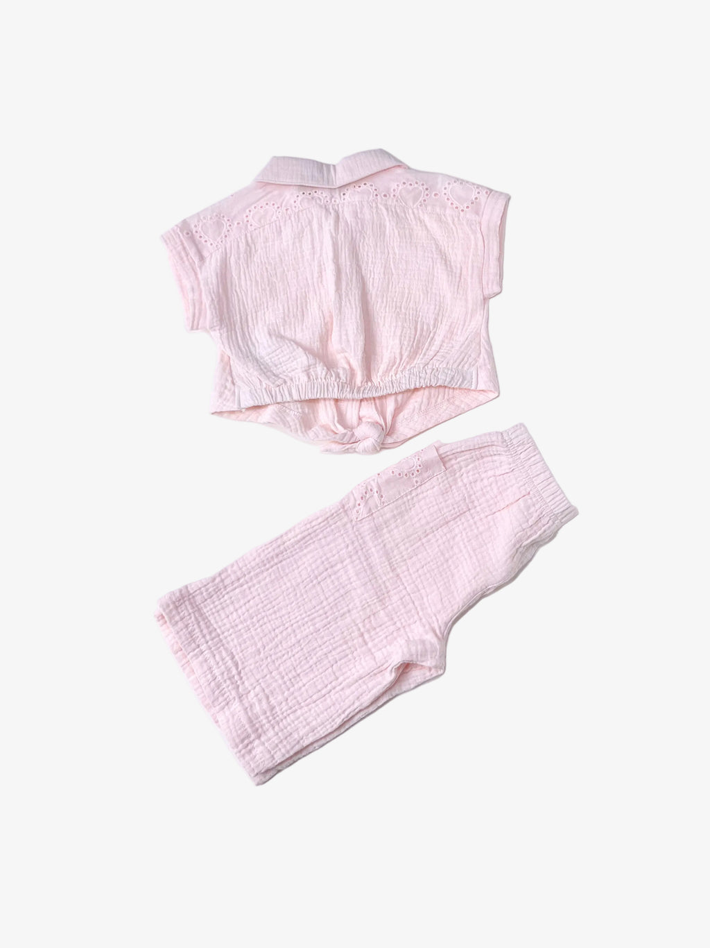 Rachel Zoe – Muslin Top & Pants Set (Size 12 months, Runs Big)