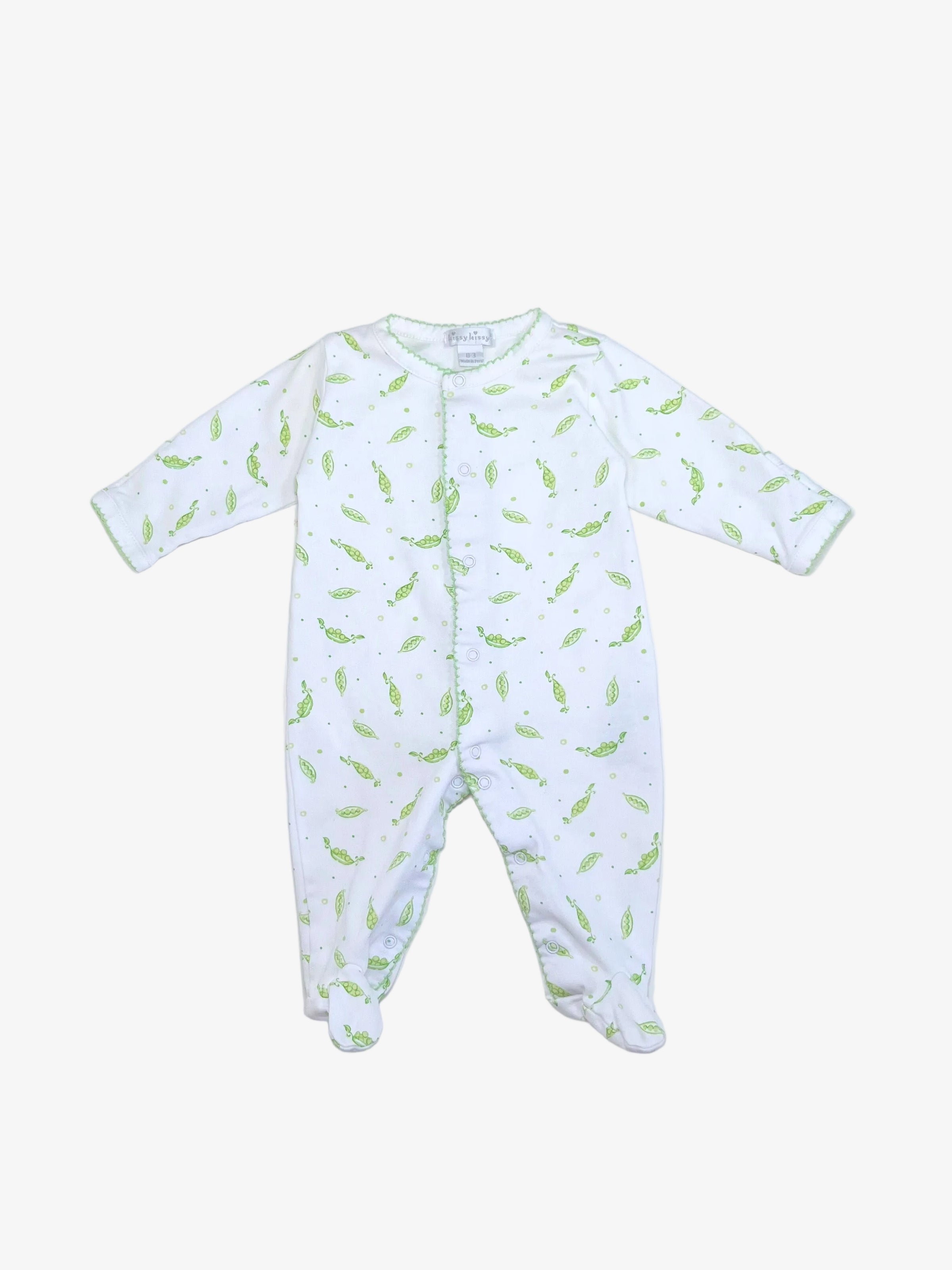 Kissy Kissy – Footies (Size 0–3 months)