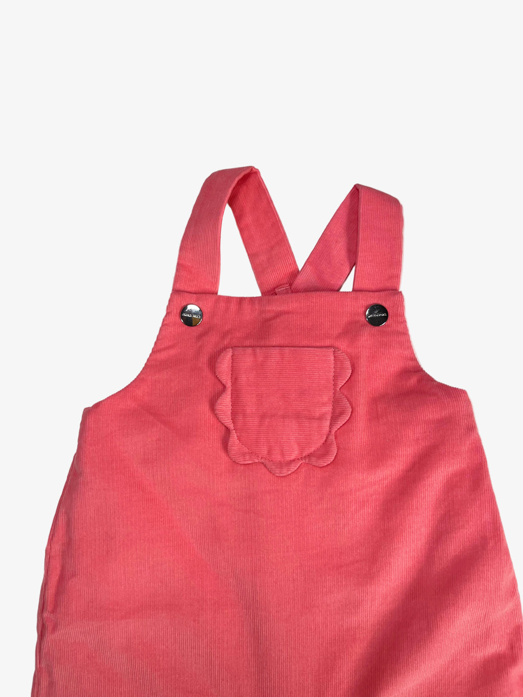 Jacadi – Baby Girl Velvet Overalls (6-9 Months)