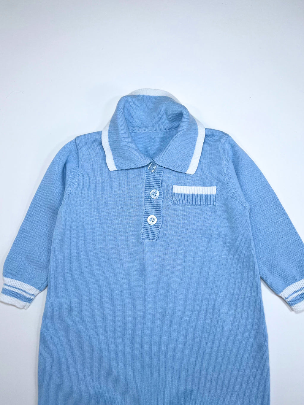 Unknown – Knitted Romper (Size 6 months)