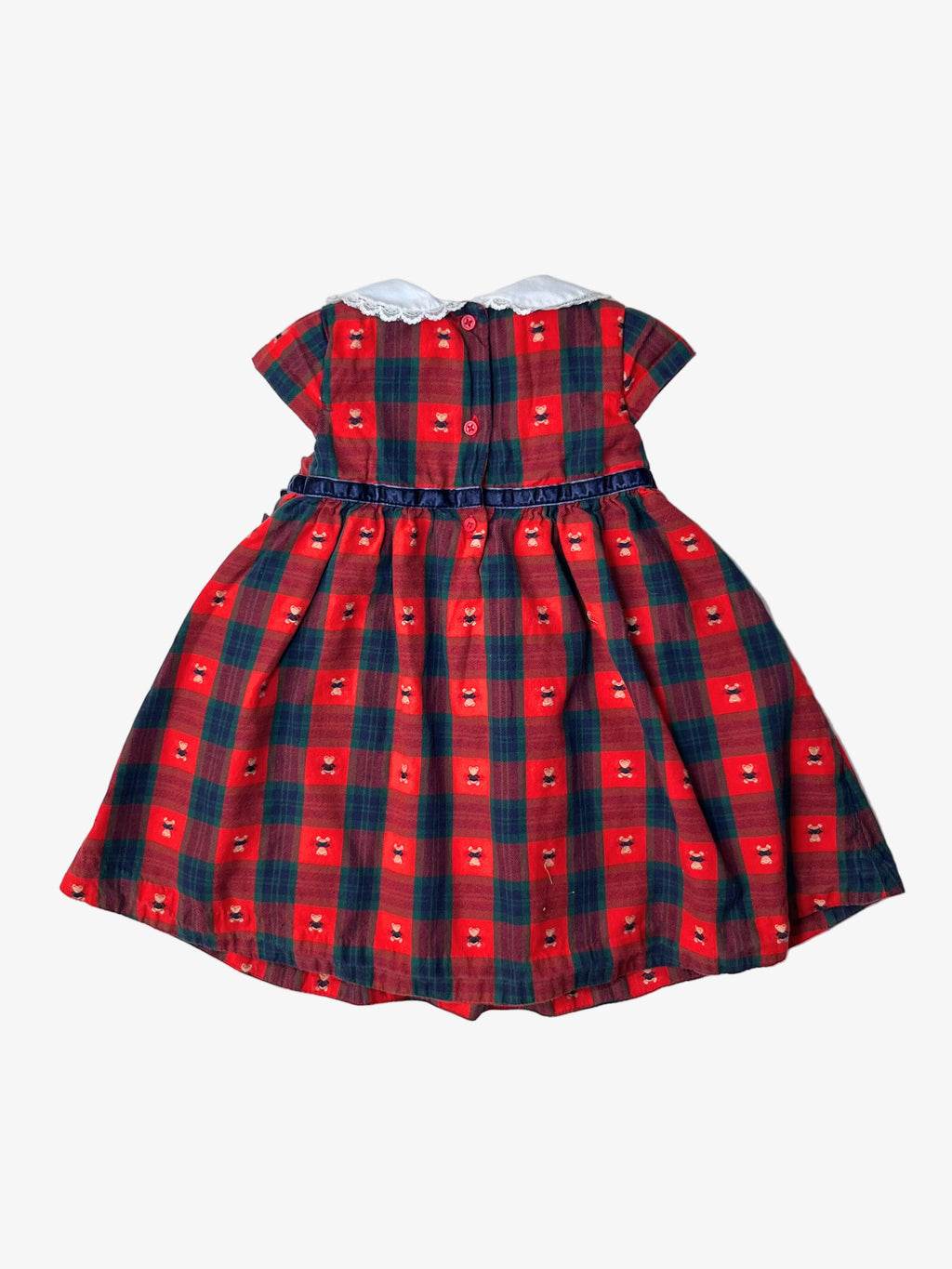 Janie and Jack – Plaid Dress Set (Size 12–18 months)