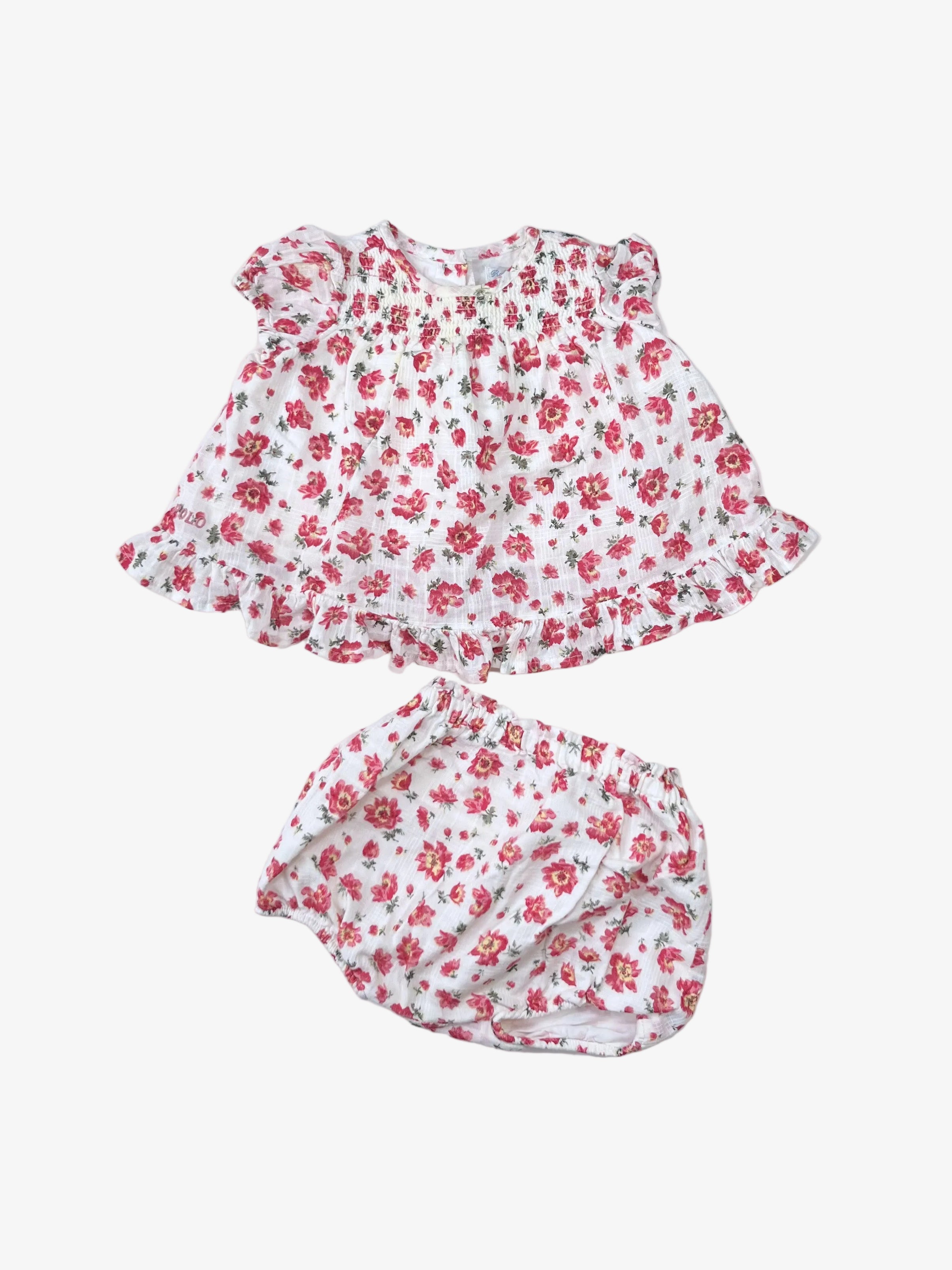 Ralph Lauren – Top & Bottom Set (Size 6–9 months)