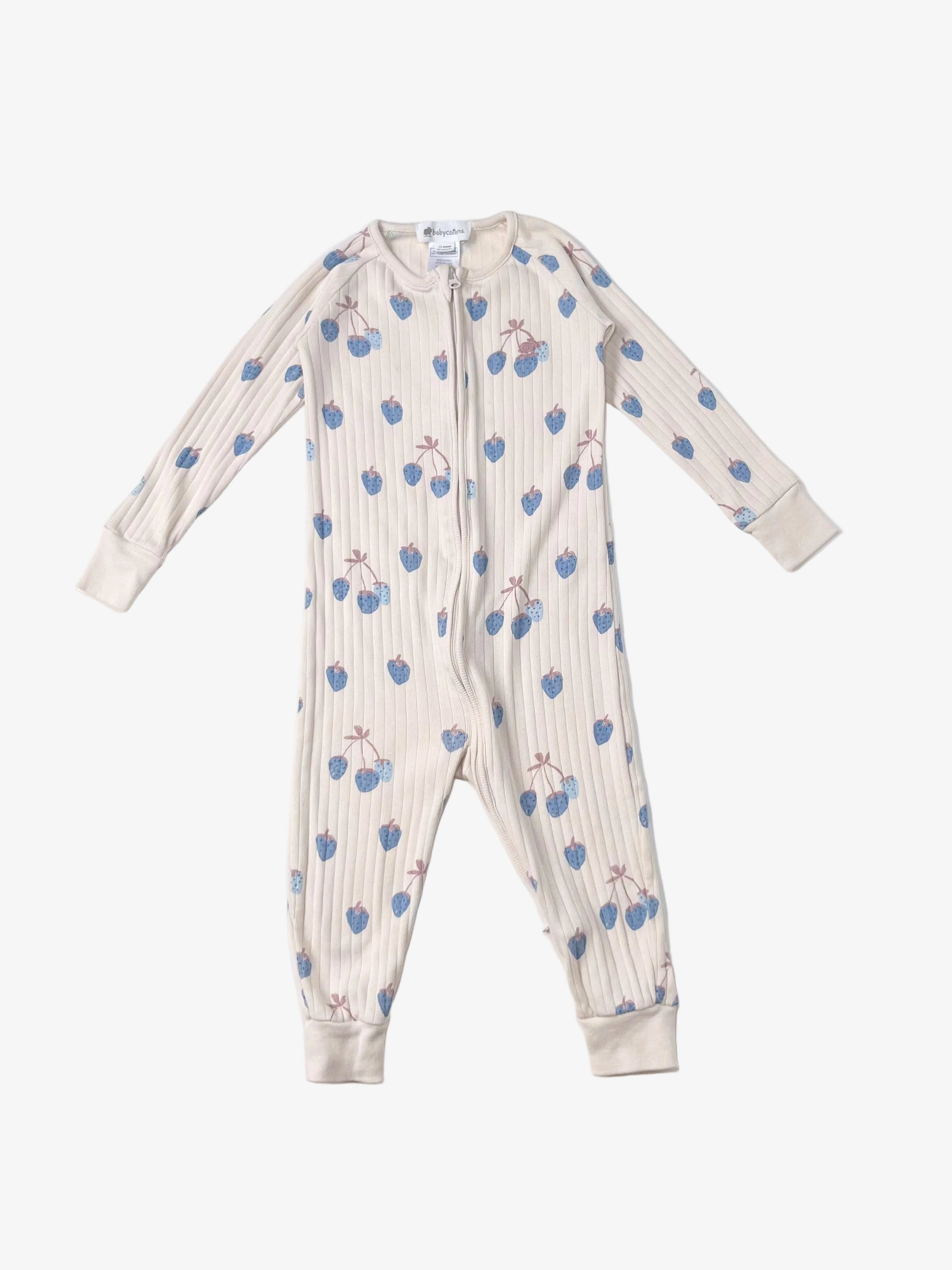 Baby Cottons – Footies (Size 12 months)