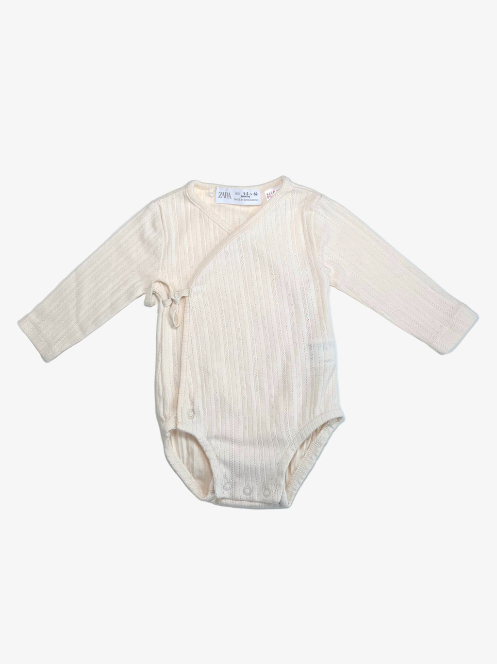 Zara - Kimono-Style Onesie (1–3 Months)