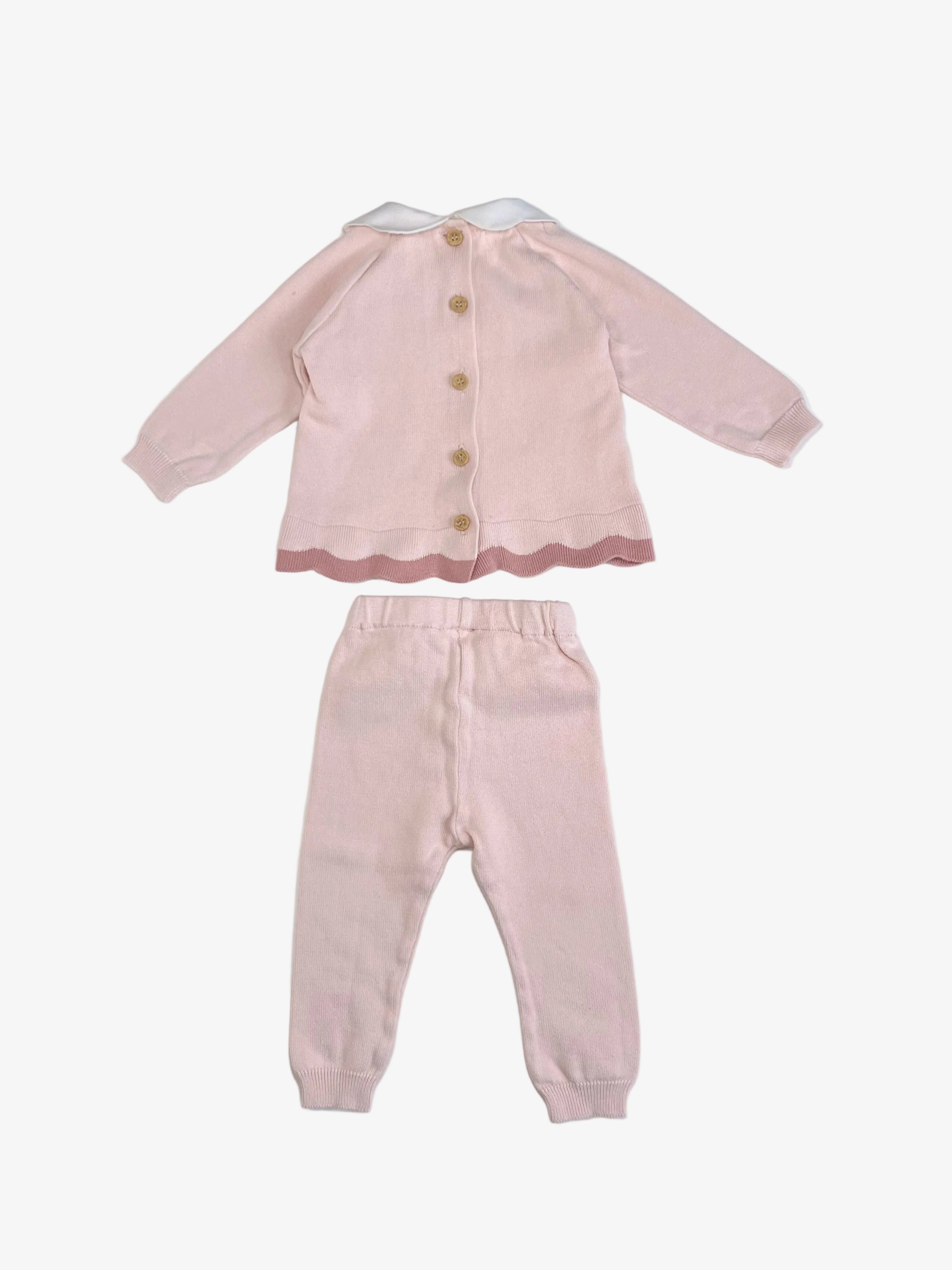 Feltman Brothers – Knitted Top & Pants Set (Size 3 months)