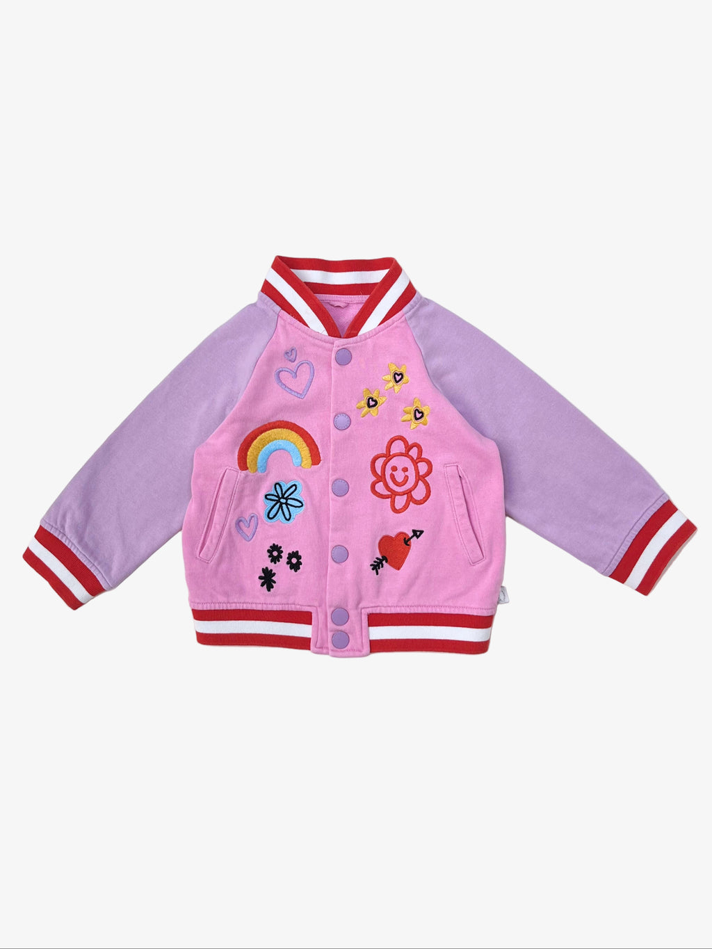 Stella McCartney Kids – Snap-Up Sweatshirt (Size 18 months)