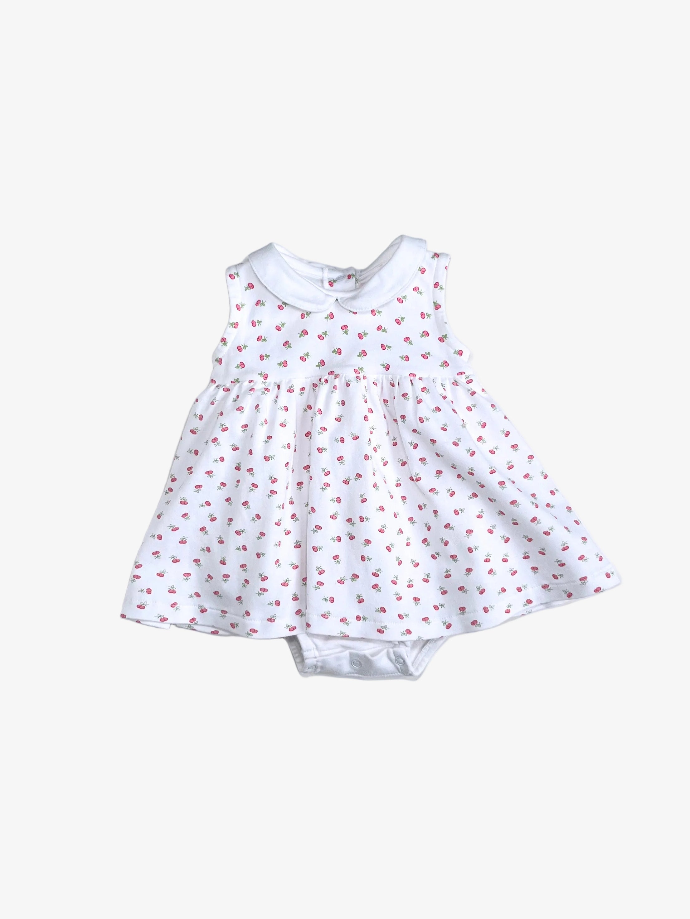 Lyda Baby – Dress with Built-In Onesie (Size 6–9 months)