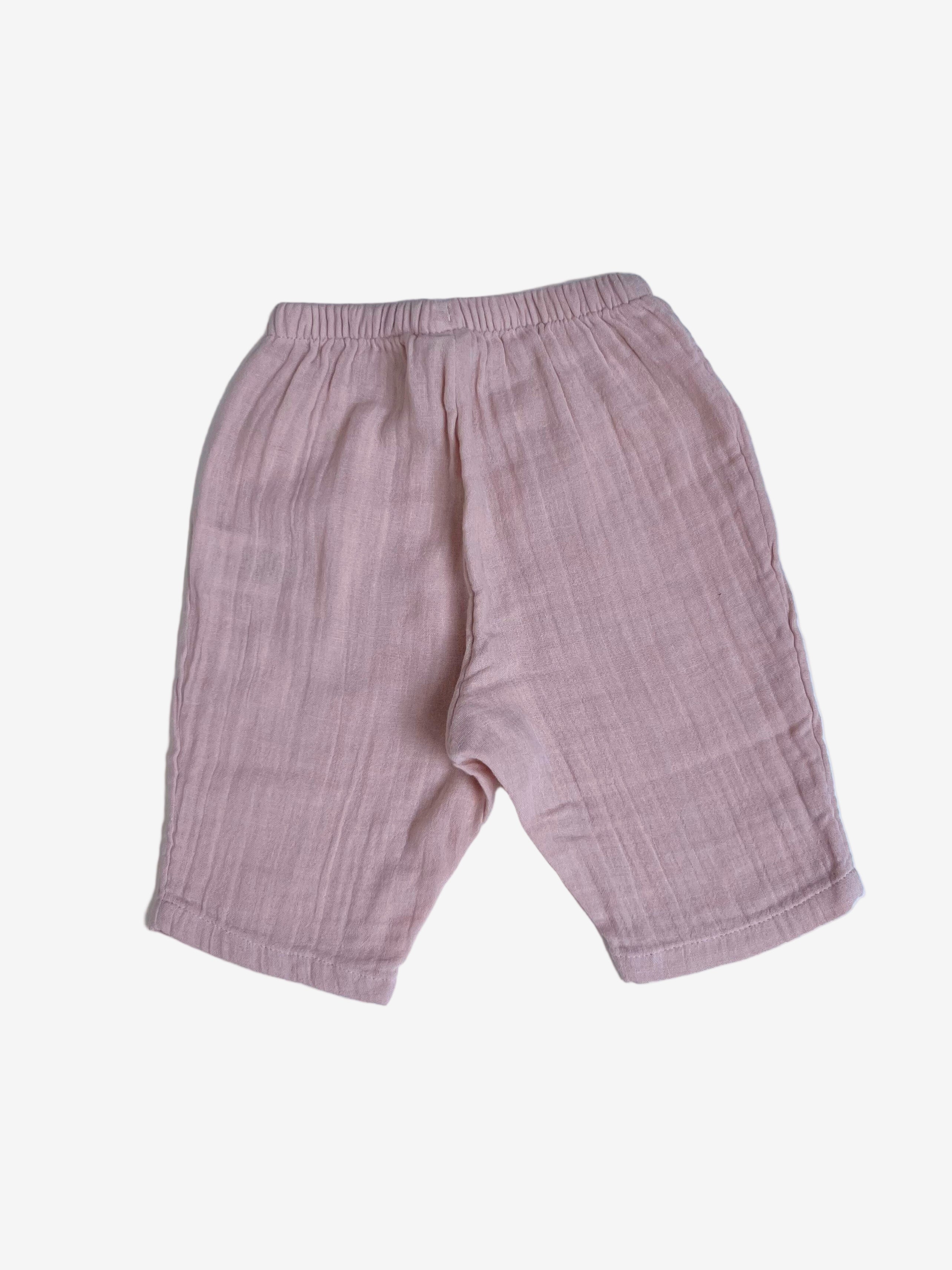 Petit Bateau - Muslin Pants 3 months