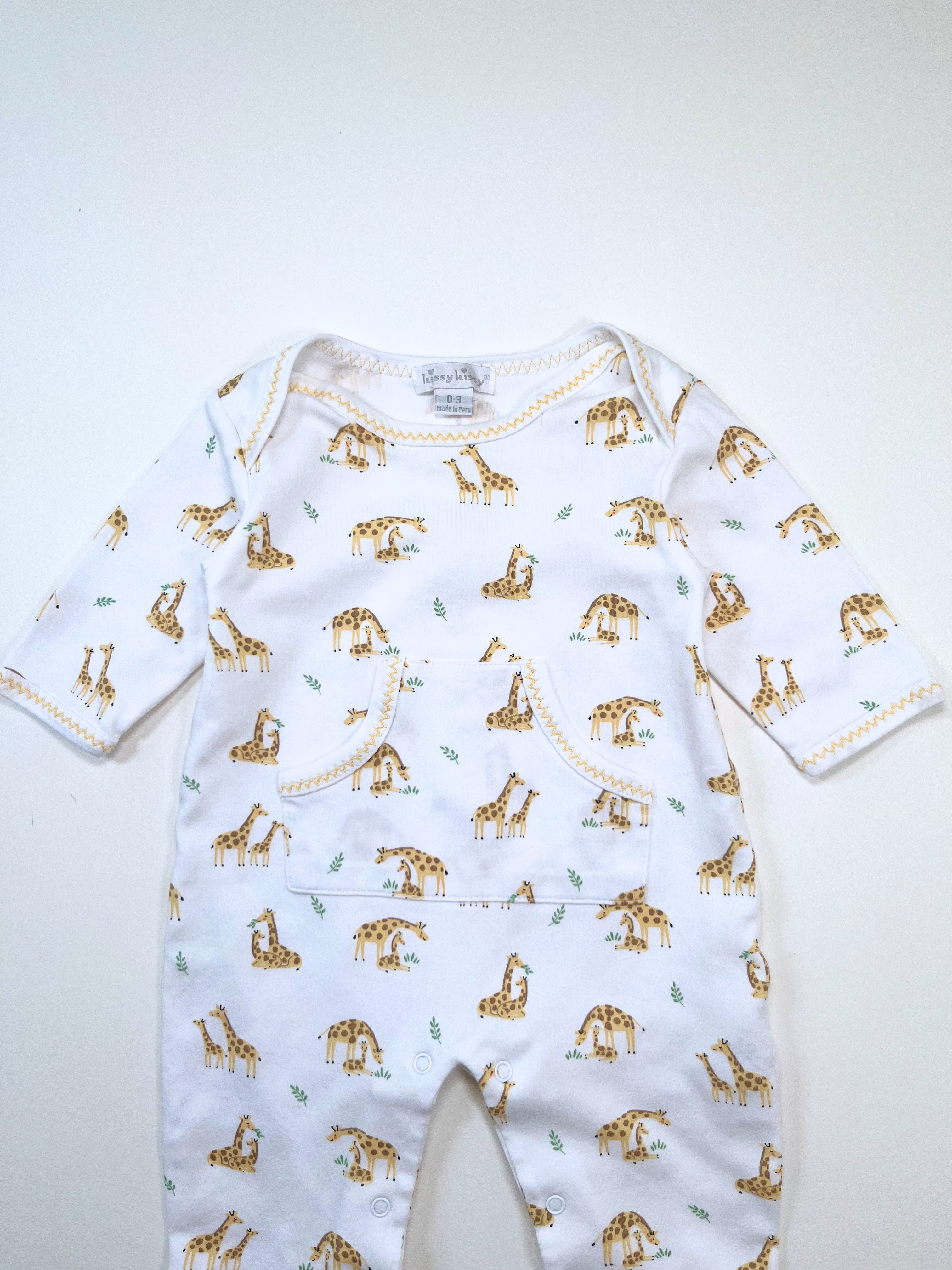 Kissy Kissy – Romper (Size 0–3 months)