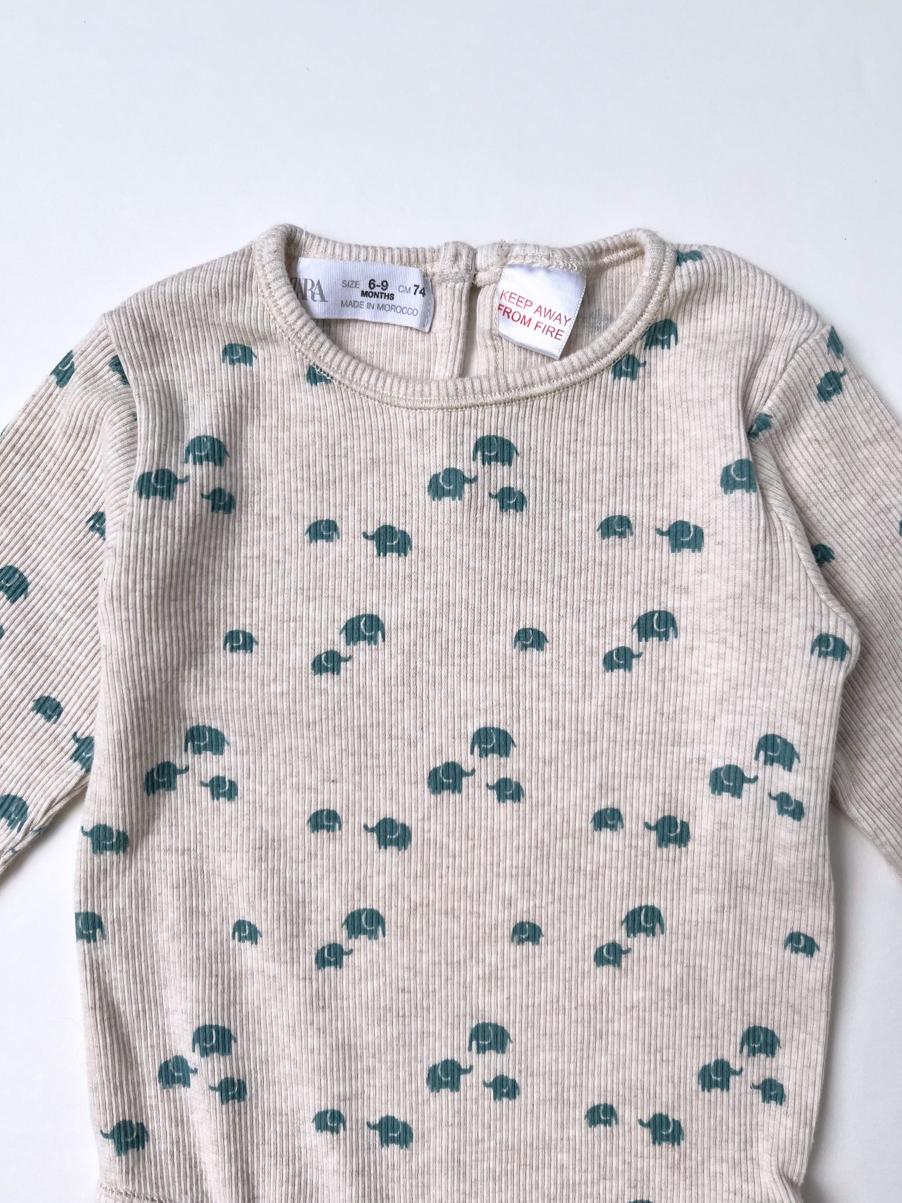 Zara – Onesie (Size 6–9 months)