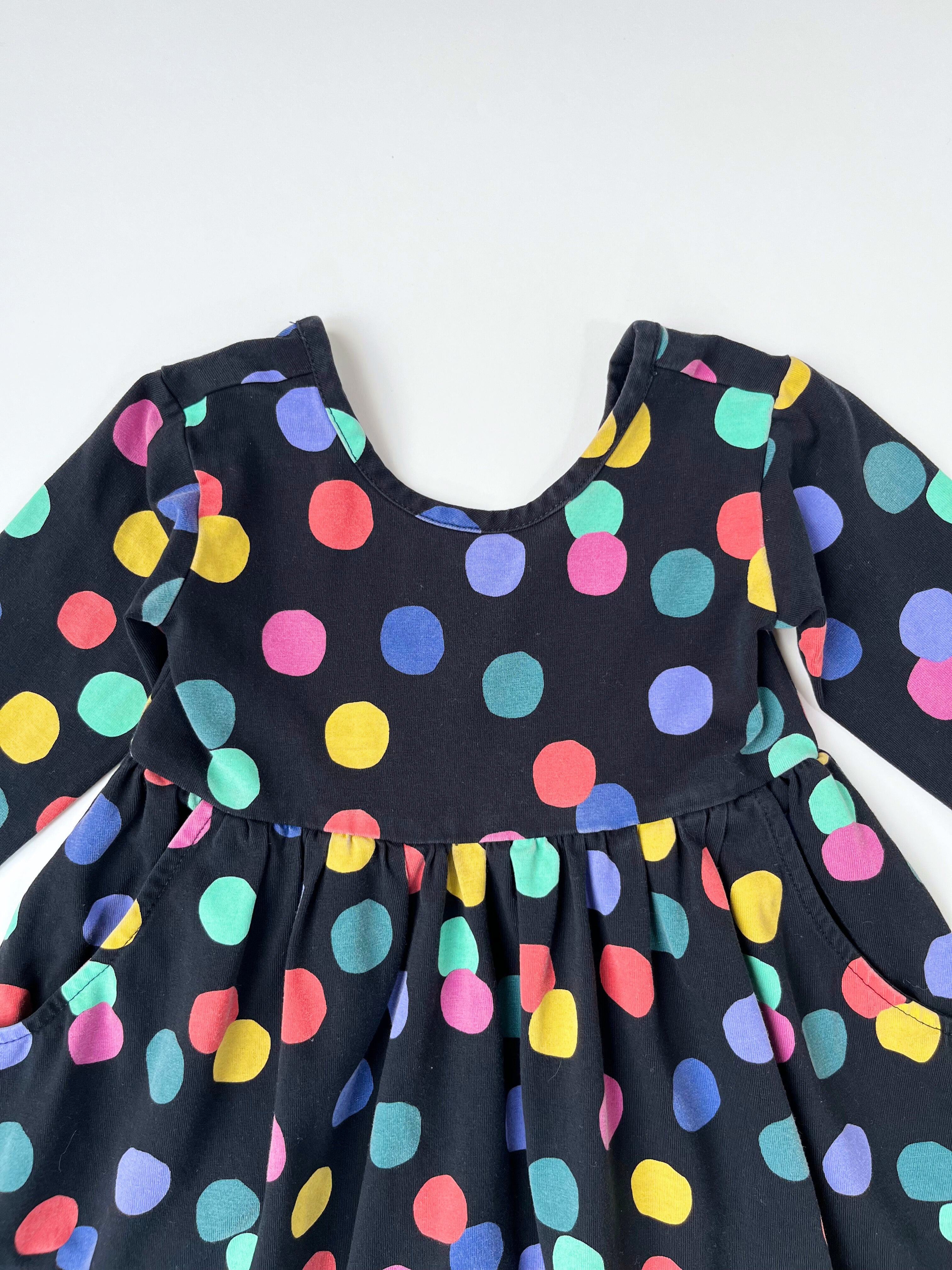 Hanna Andersson – Twirly Dress (Size 3T / 90 cm)