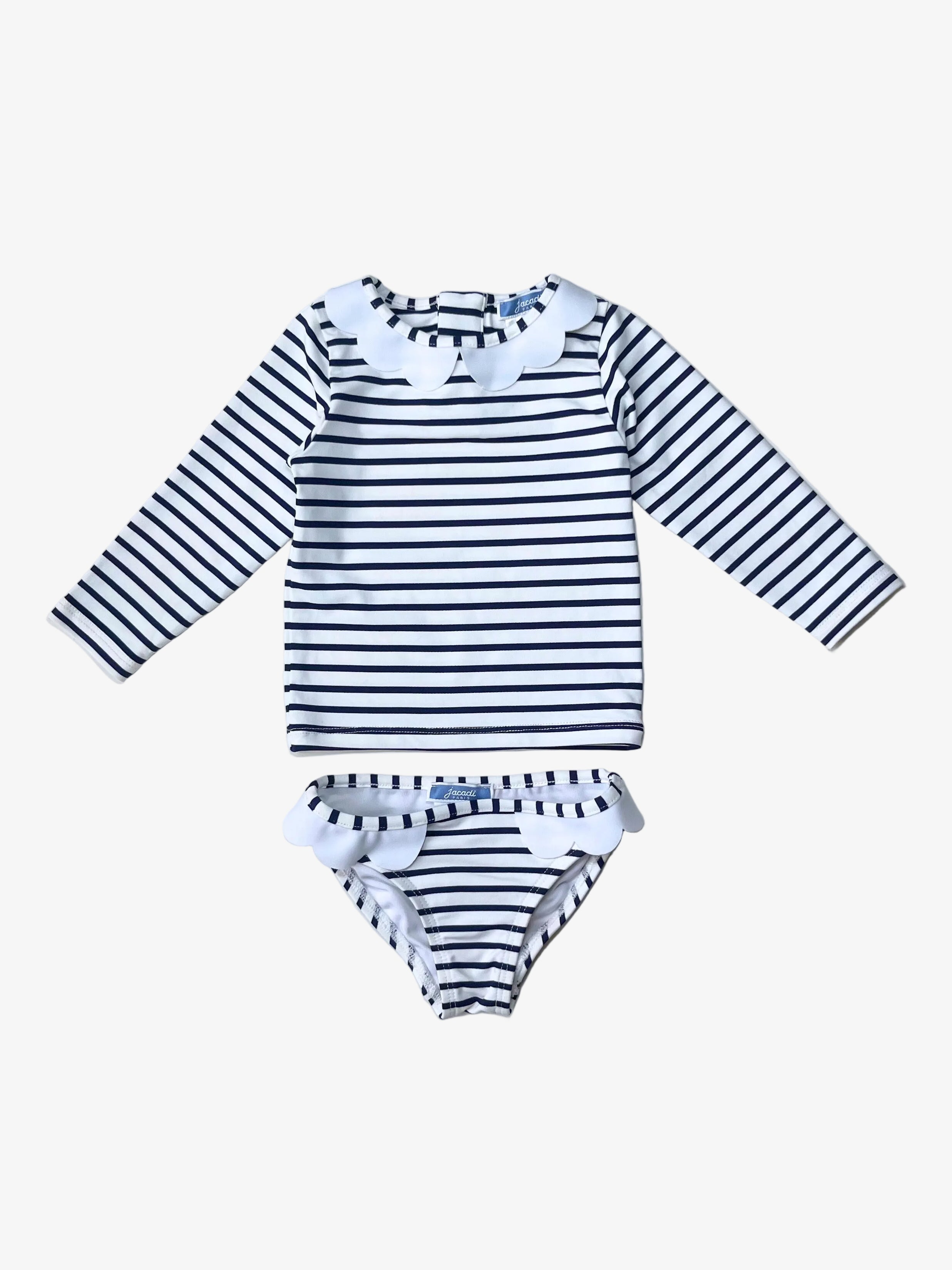 Jacadi – Two-Piece Swimsuit (Size 12 months / 74 cm) Runs Small