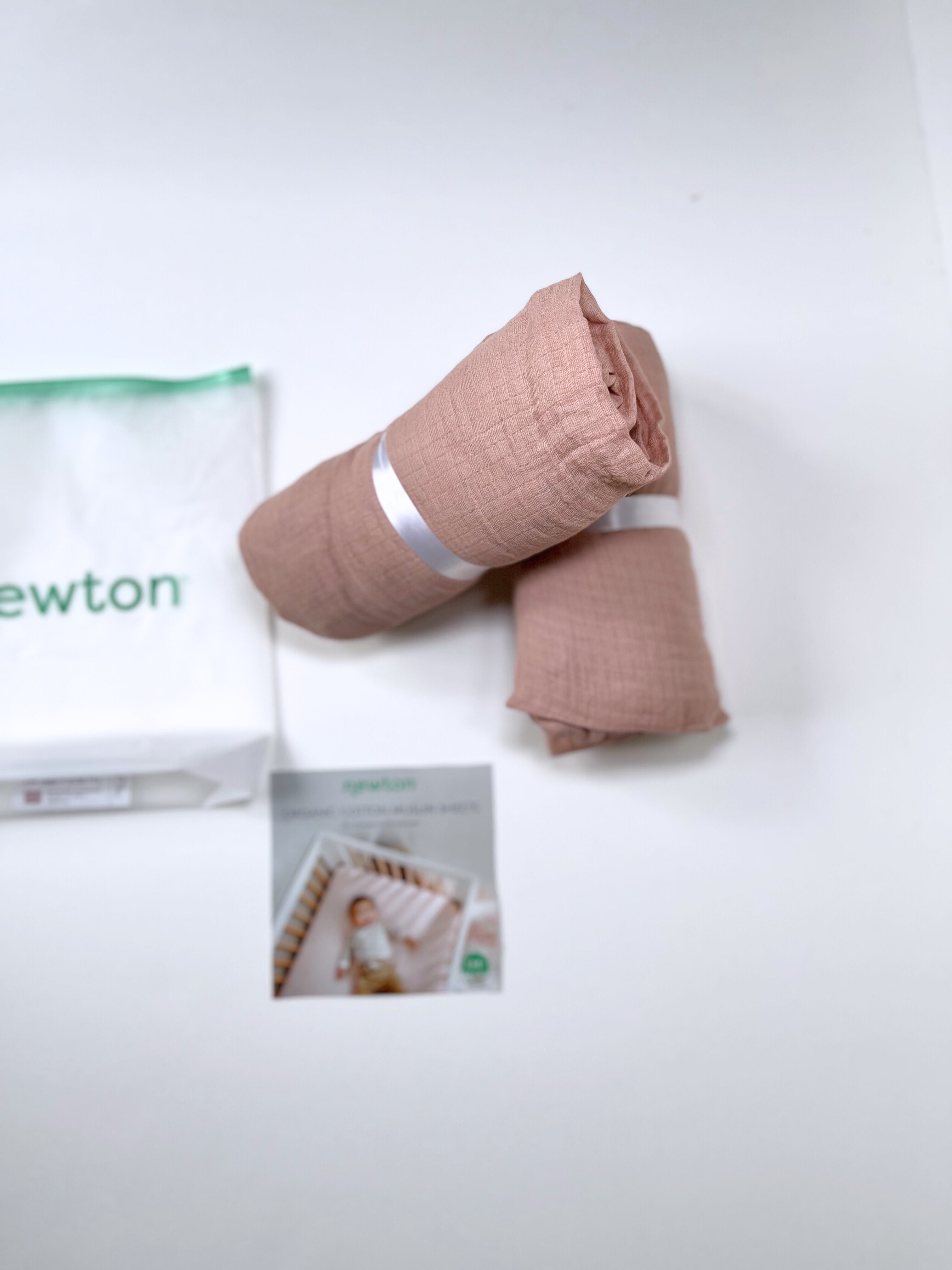Newton Baby –  Muslin Crib Sheets (Set of 2, Standard Crib Mattress)