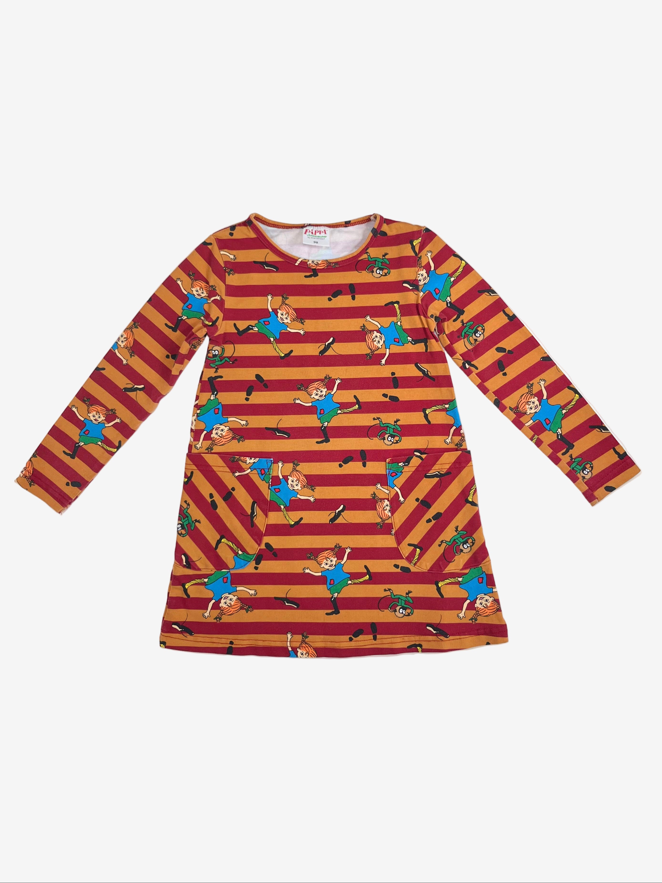 Pippi Langstrumpf -  Dress (3-4 years)