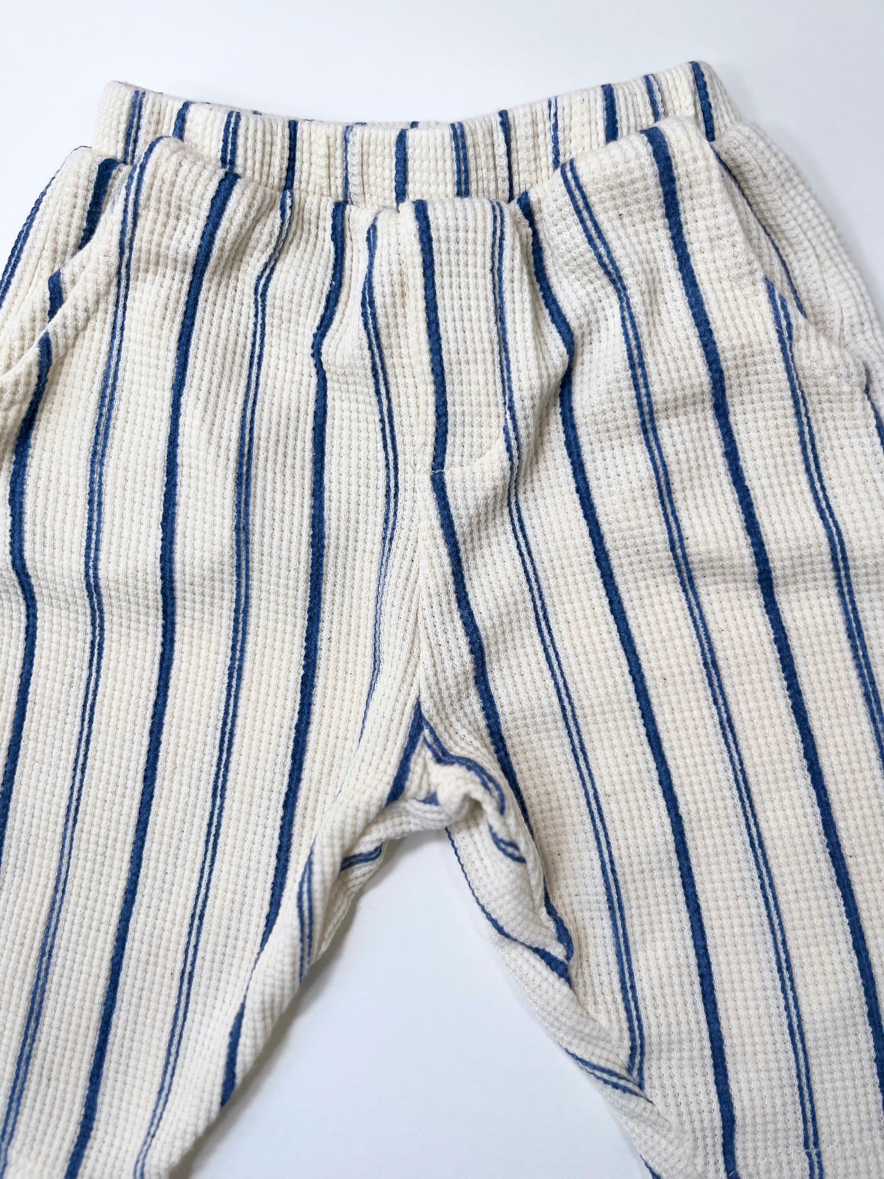 Zara - Waffle Pants (Size 6–9 months)