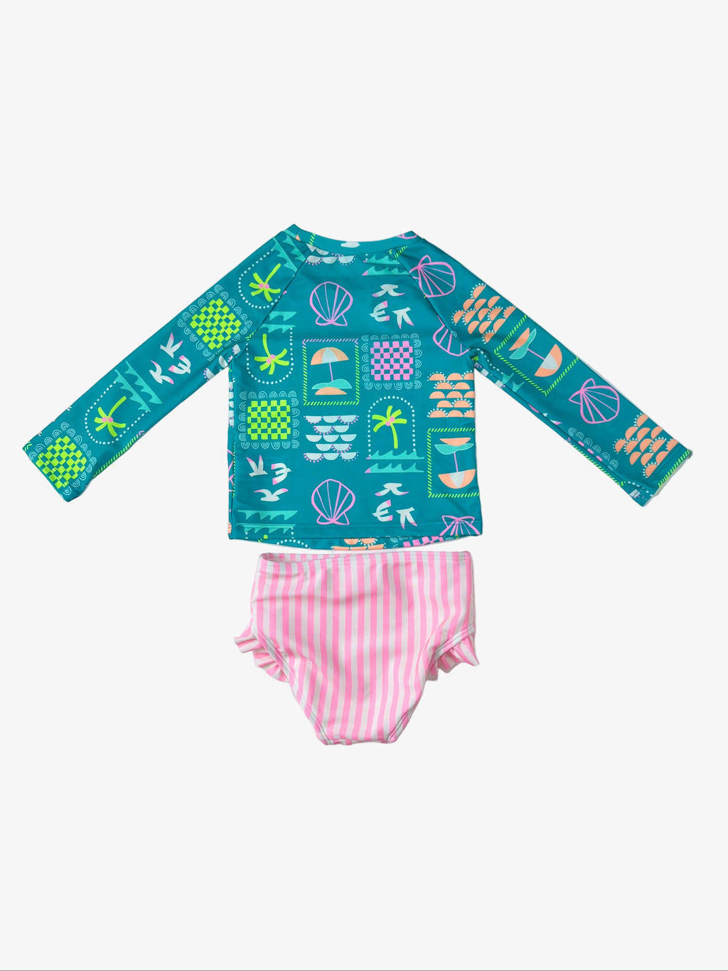 Cat & Jack – Rashguard 2-Piece Swimsuit (Size 2T)