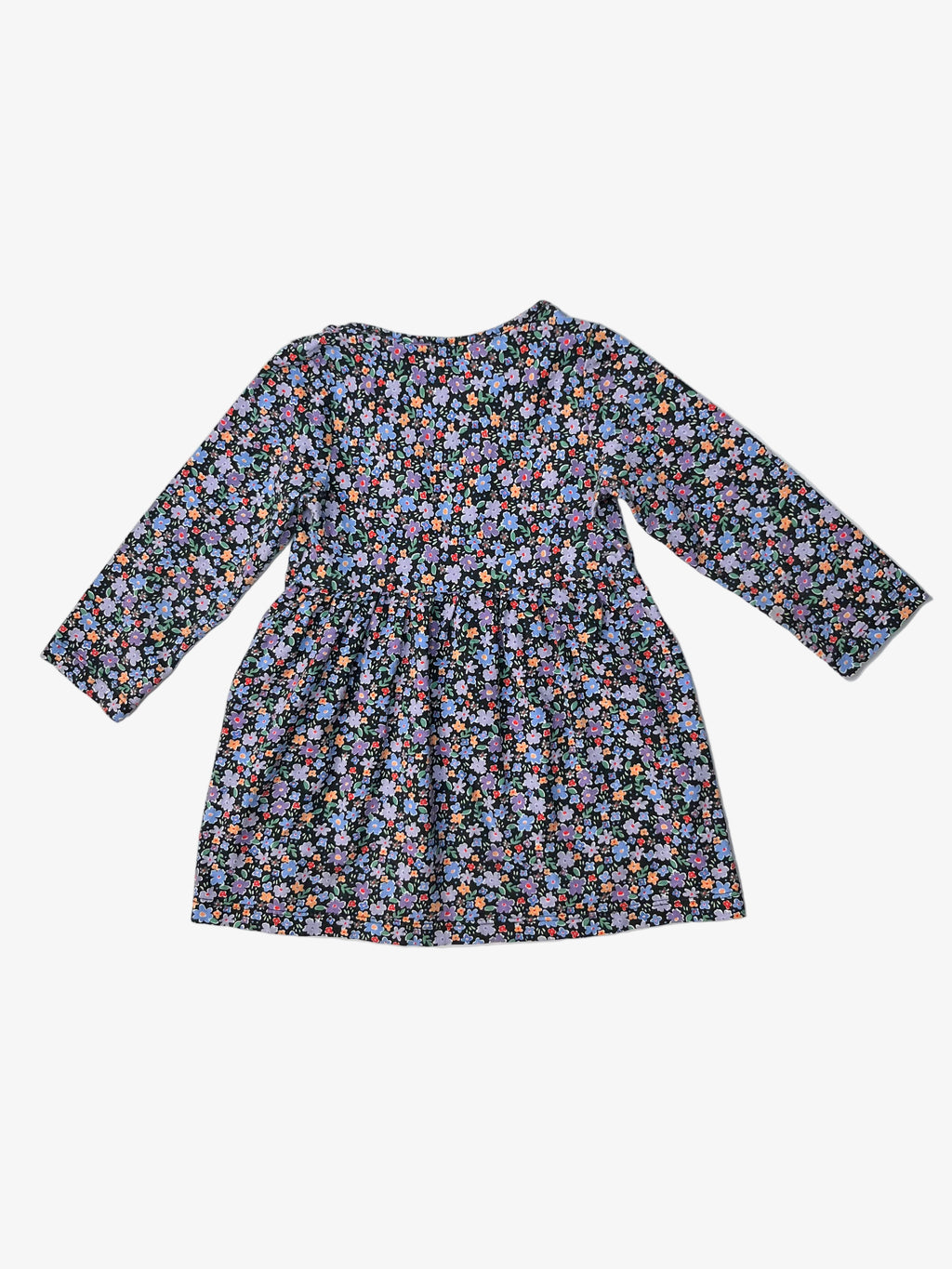 H&M – Cotton Long-Sleeve Dress (Size 2T / 18–24 months)
