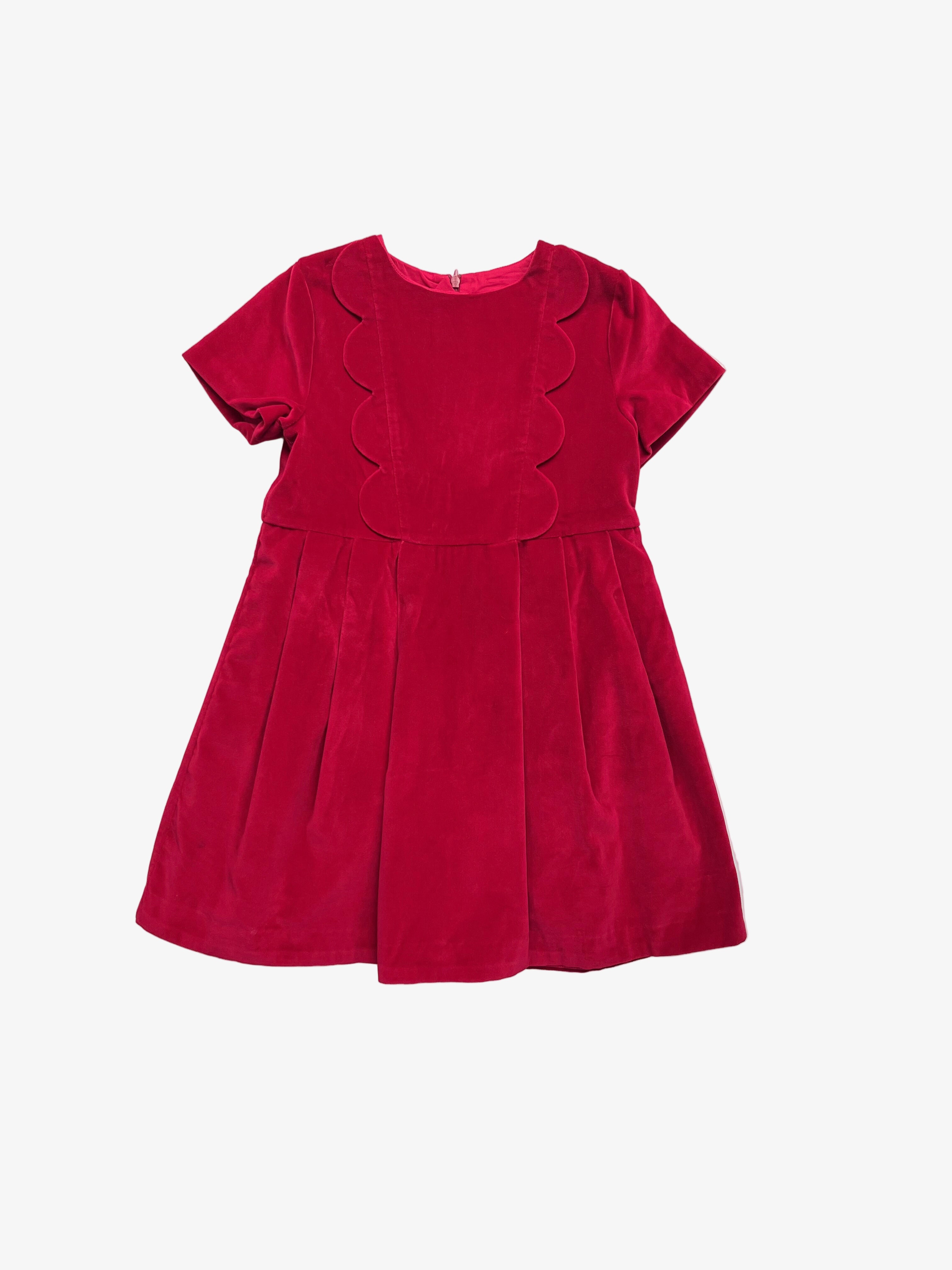 Jacadi – Velvet Dress (Size 8 / 128 cm)