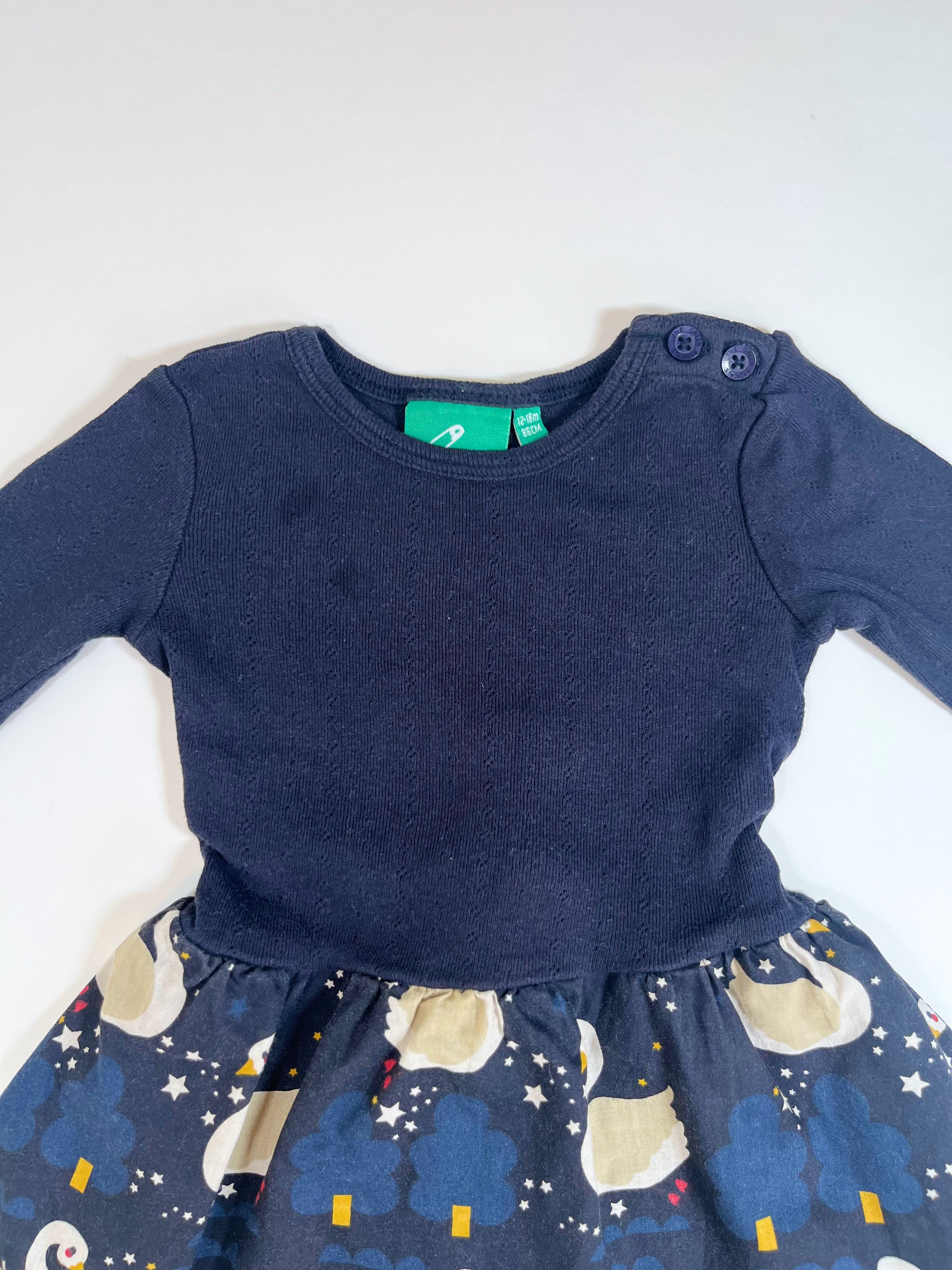 Little Green Radicals – Dress (Size 12–18 months)