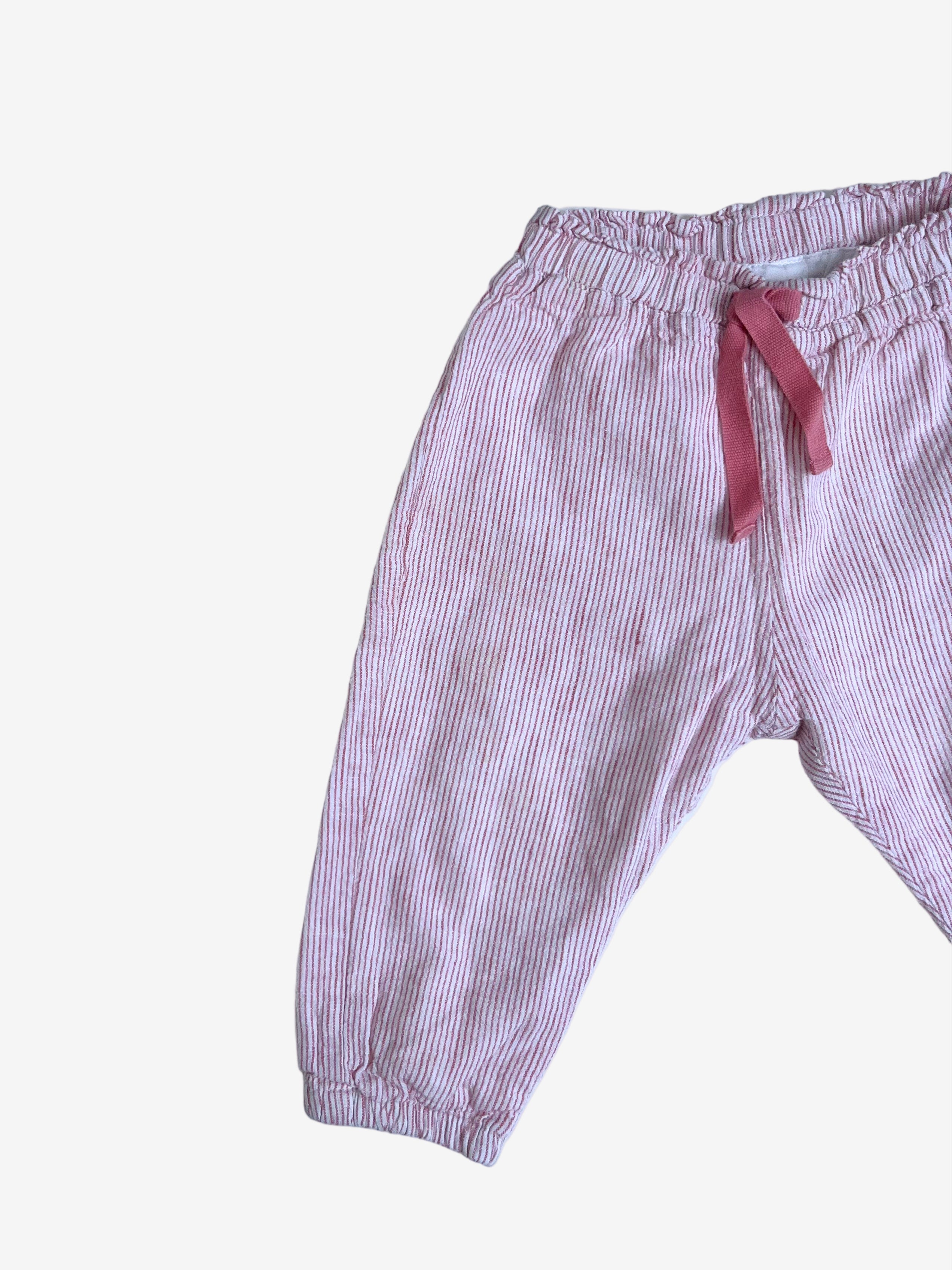 Zara - Cotton Pants 6-9 months