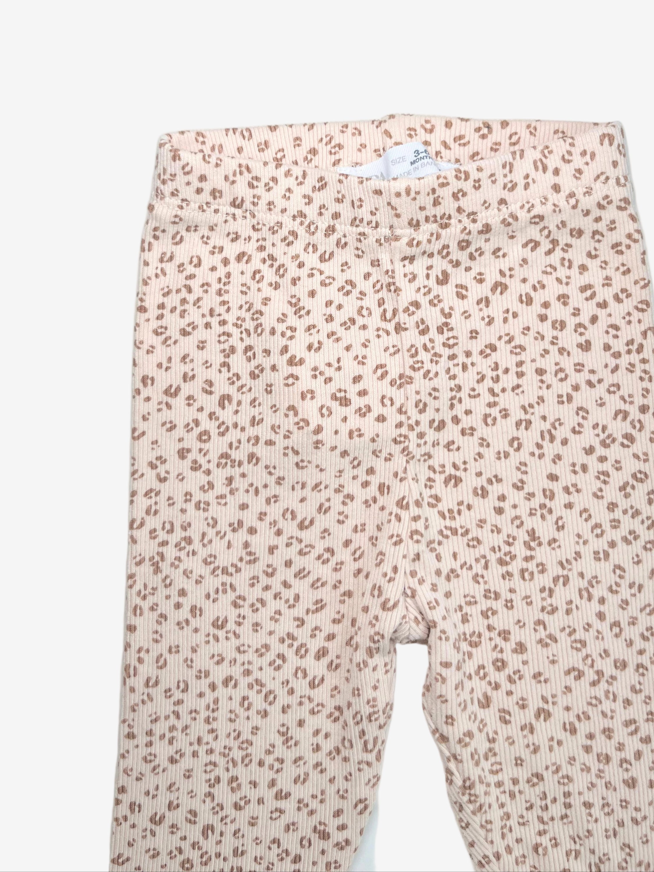 Zara Pants with Animal Print (3–6 Months)