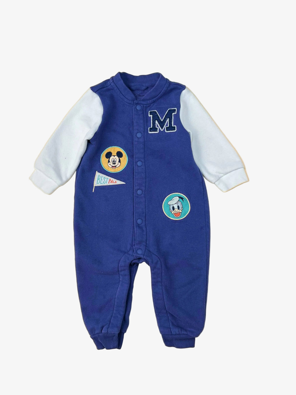GAP – Disney Varsity-Style Romper (Size 6–12 months)