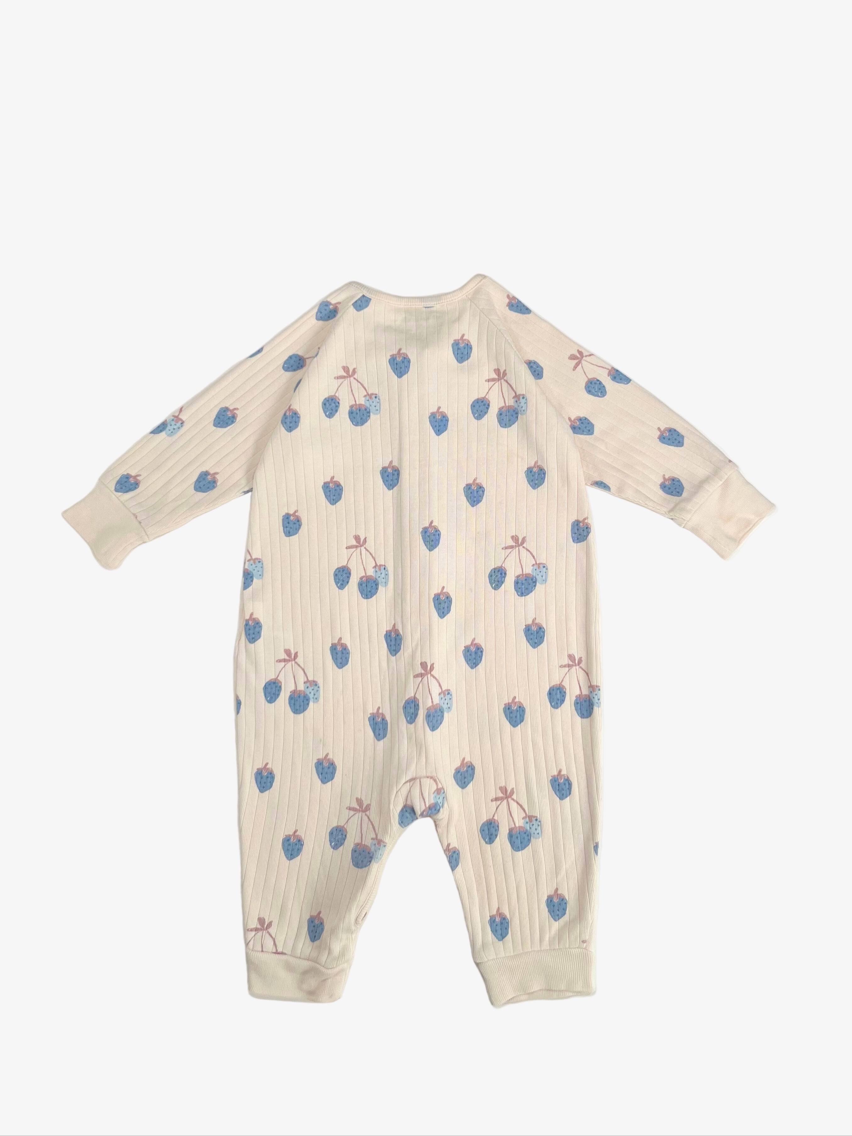 Baby Cottons – Romper with Zipper (Size 6 Months)