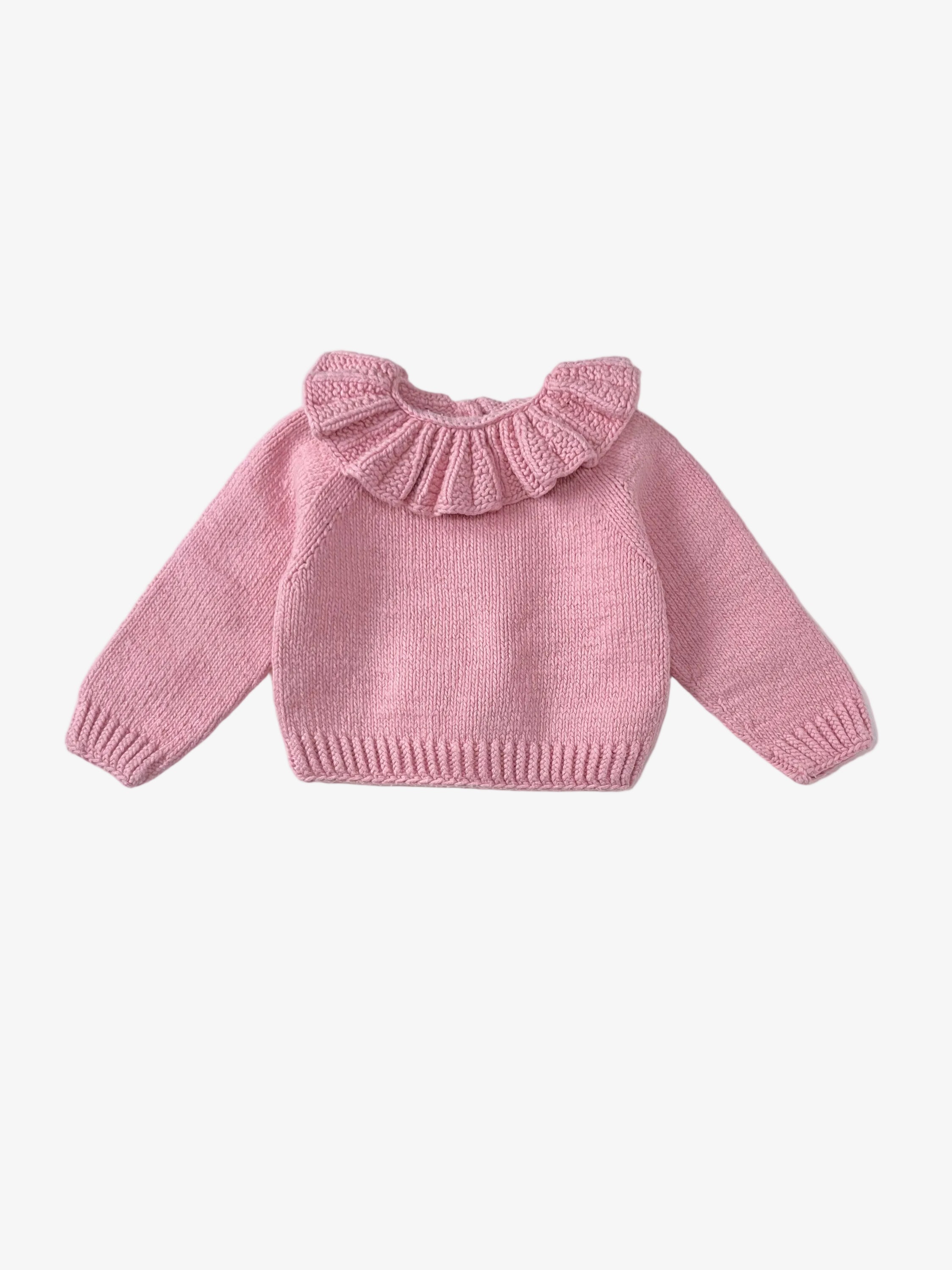 Kalinka – Handknit Sweater (Size 6–12 months)