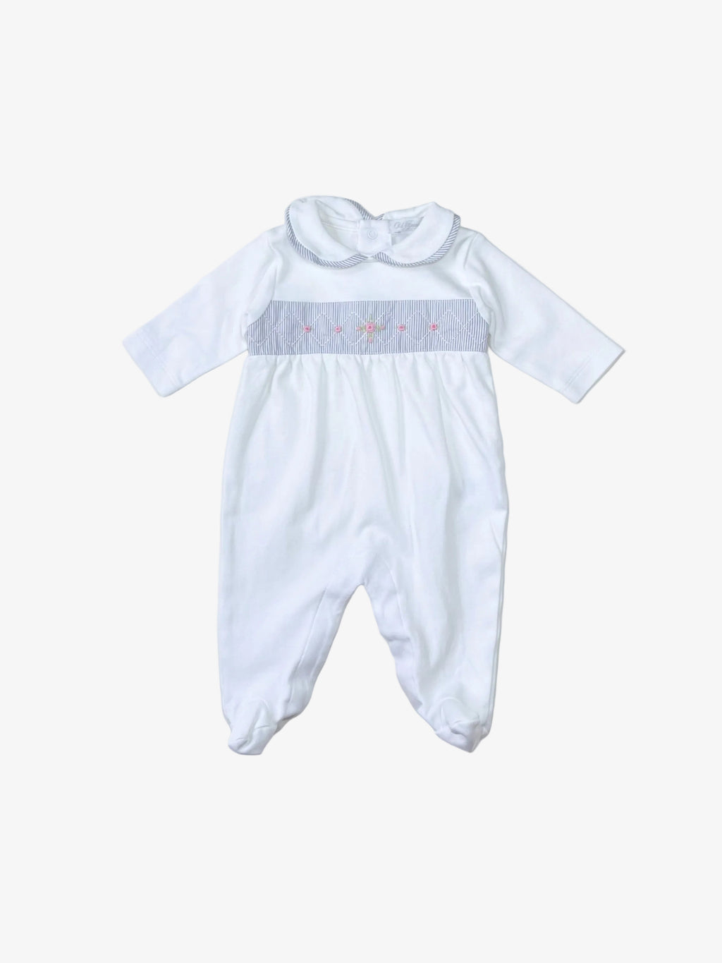 Old Bunch – Embroidered Footies (Size NB)
