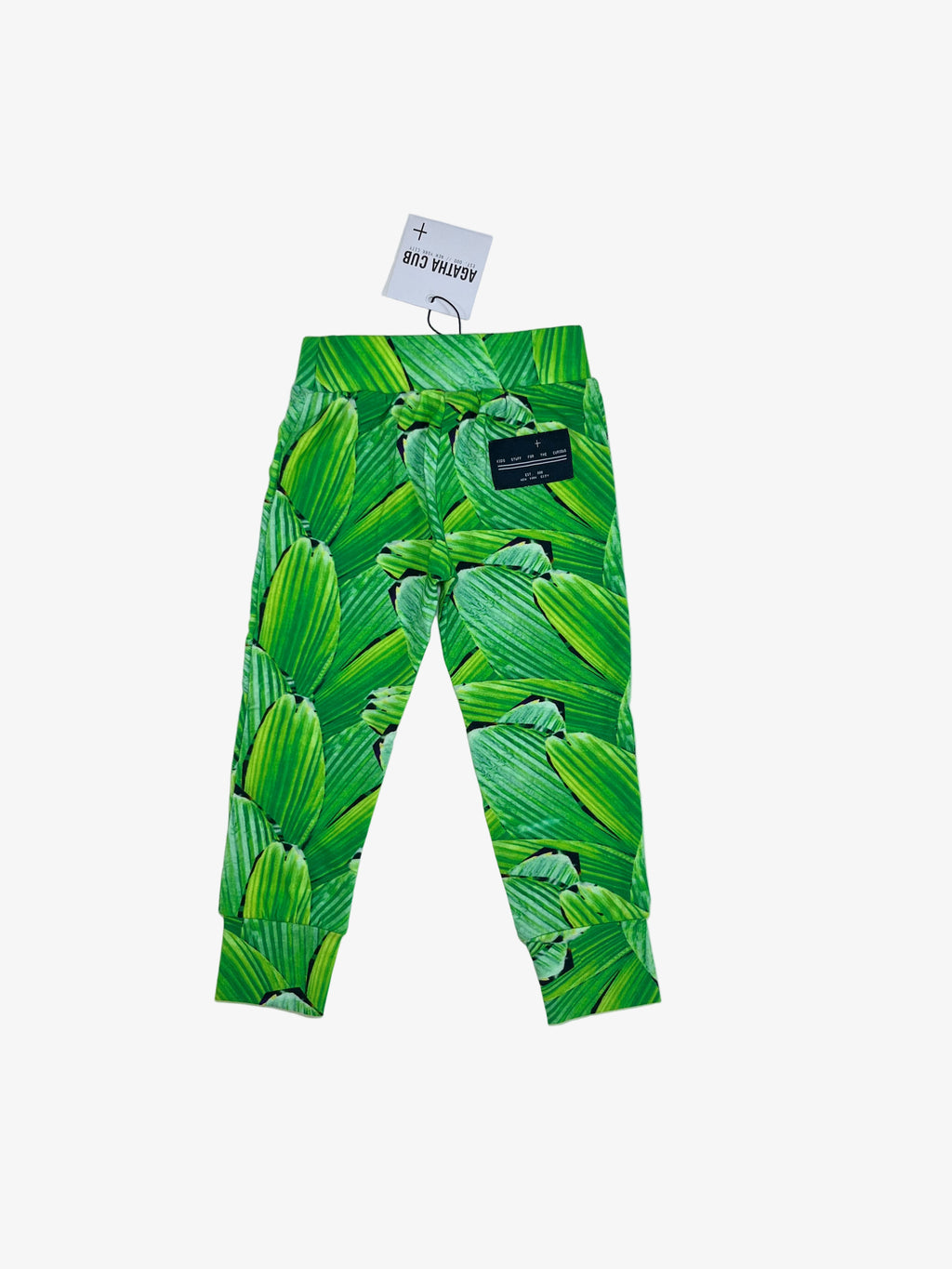 Agatha Cub – Botanical Print Pants (Size 12–18 months)