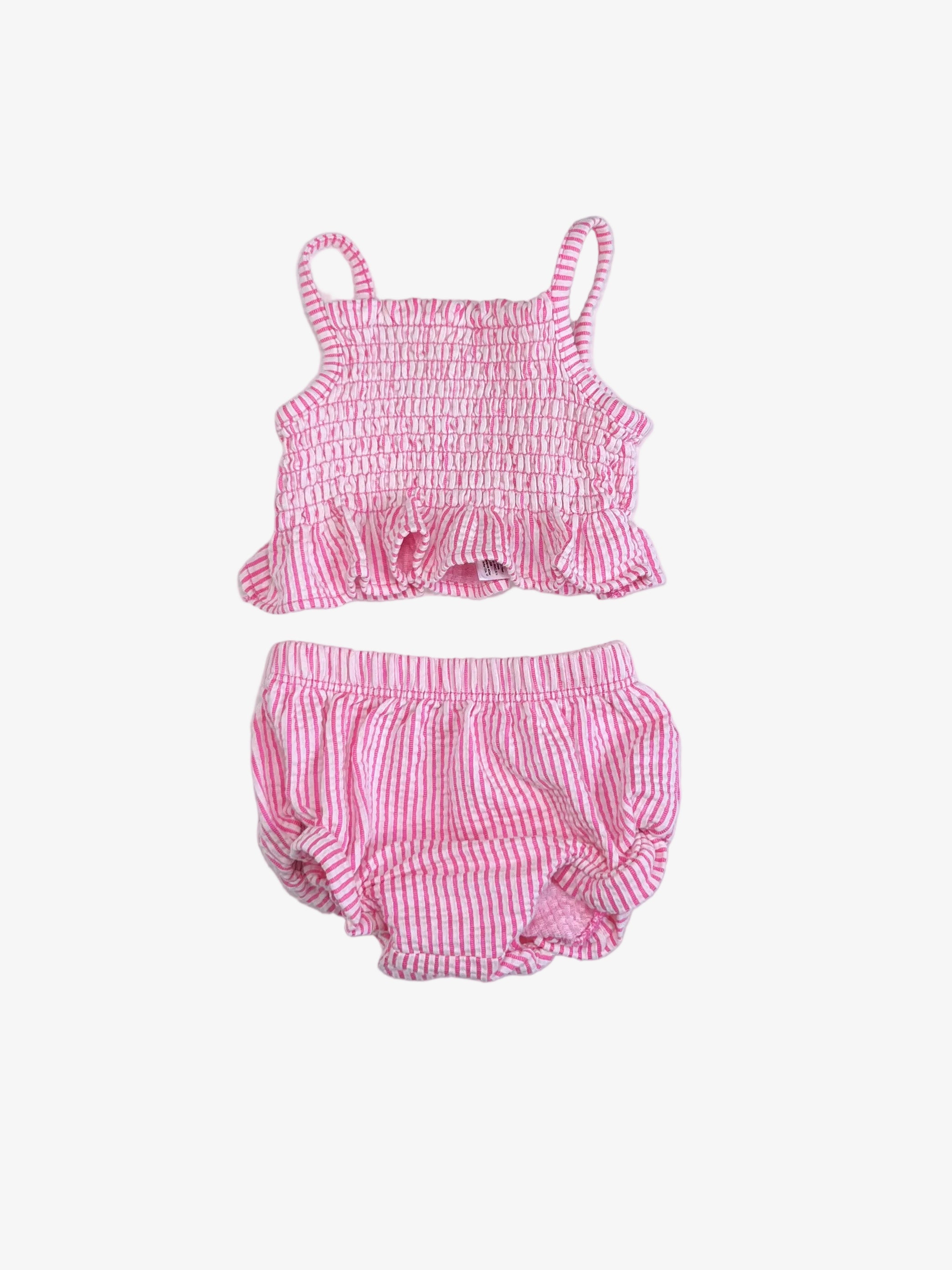 GAP – Top & Bloomers Set (Size 3–6 months)