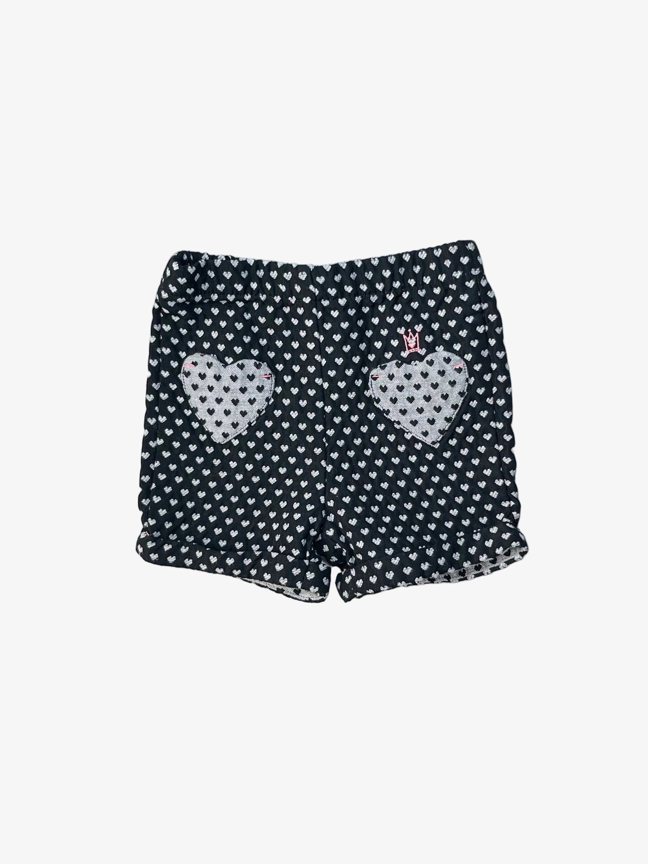Orchestra – Heart-Pocket Shorts (Size 18 months)
