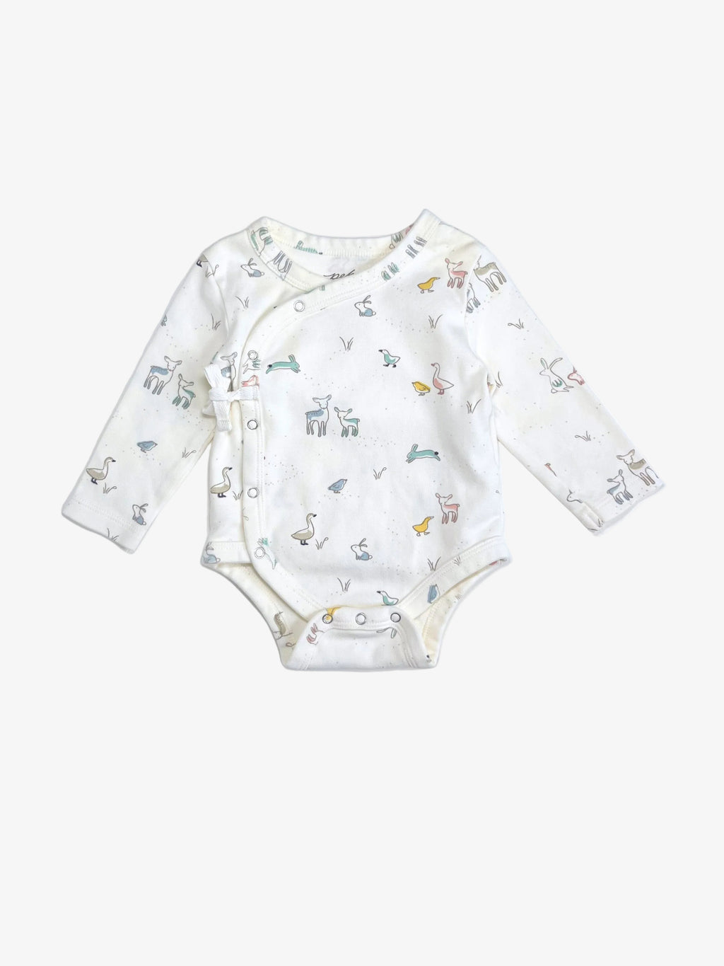 Pehr – Kimono-Style Onesie (Size 0–3 months)