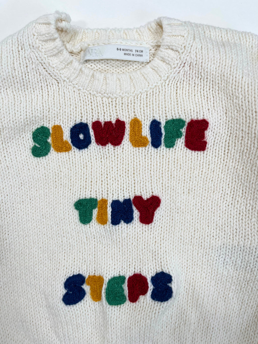 Zara - Sweater (Size 6–9 months)