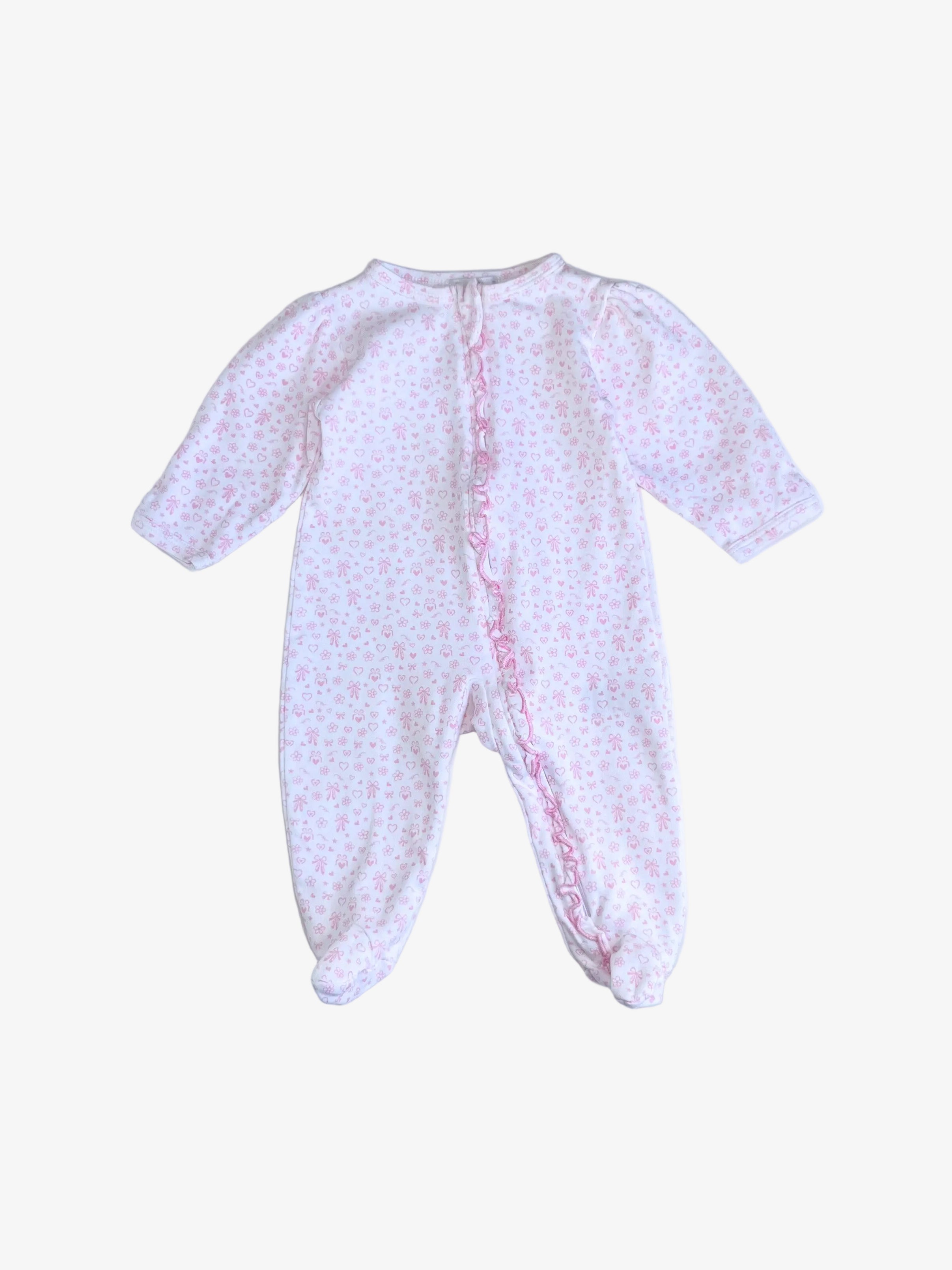 Kissy Kissy – Footies (Size 0–3 months)