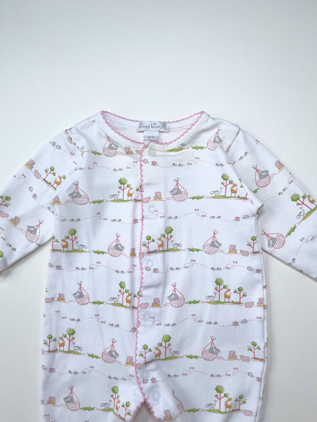 Kissy Kissy – Footies (Size 0-3 Months)