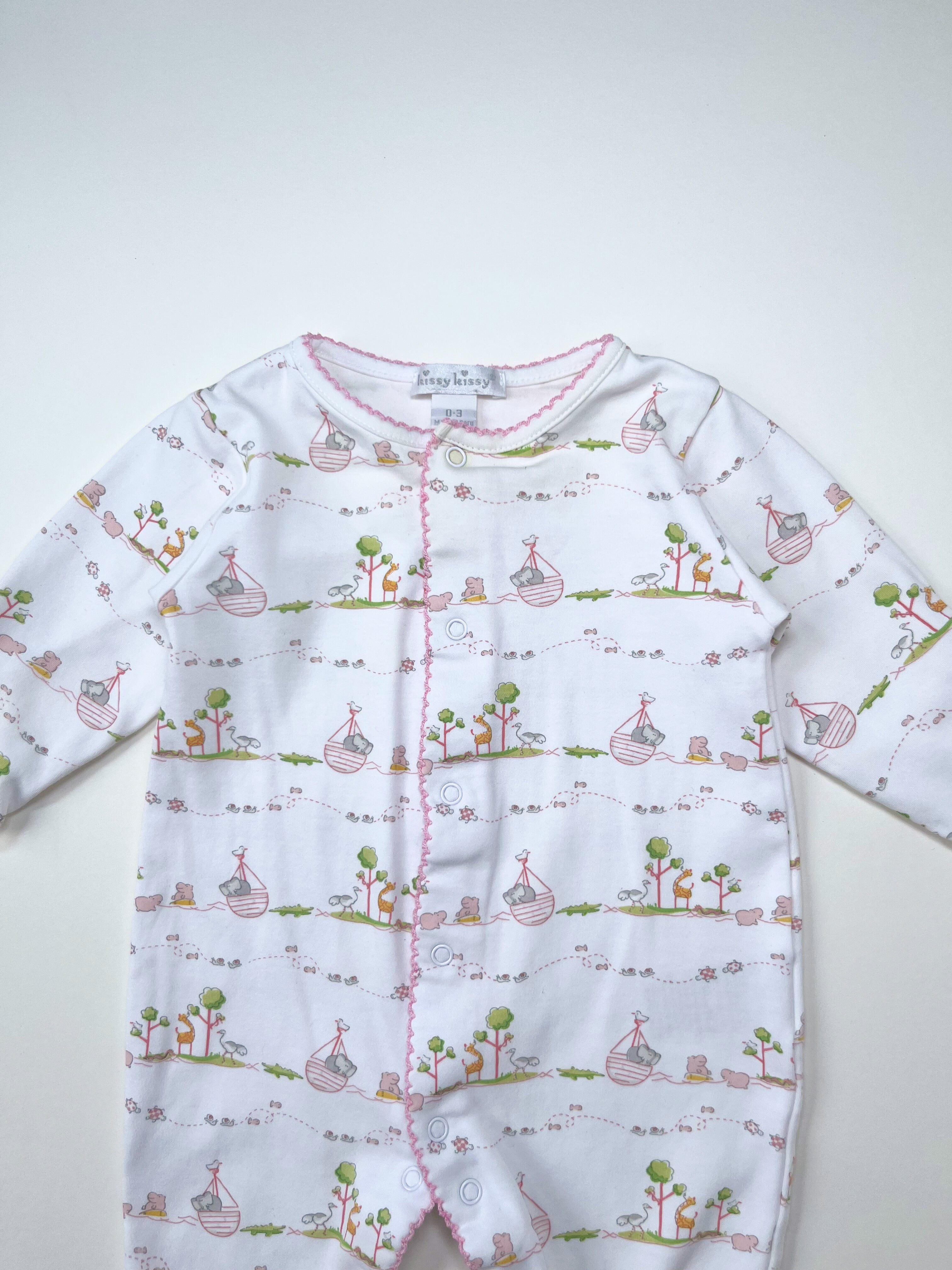Kissy Kissy – Footies (Size 0-3 Months)