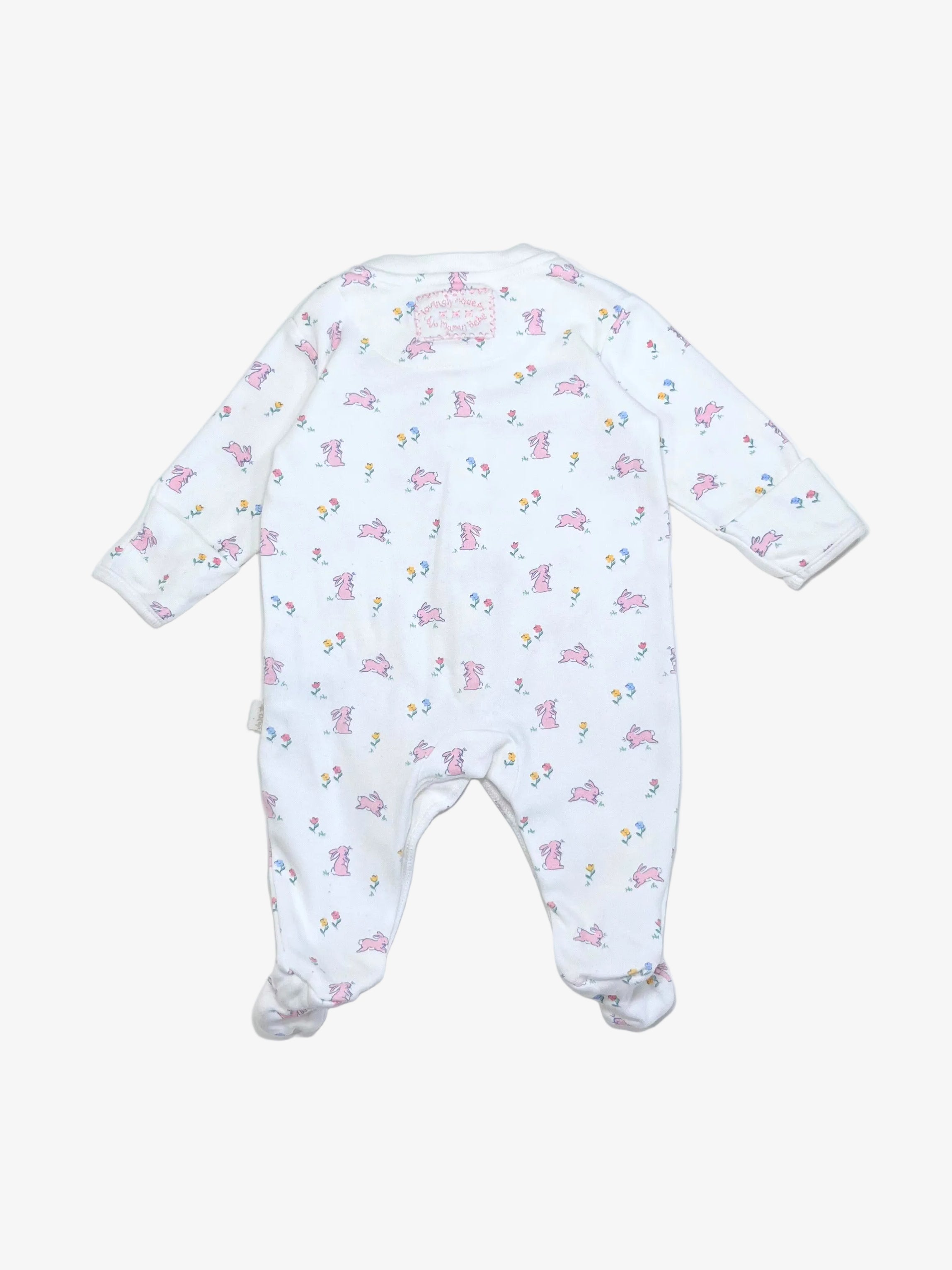 JoJo Maman Bébé – Footies (Size 0–3 months)