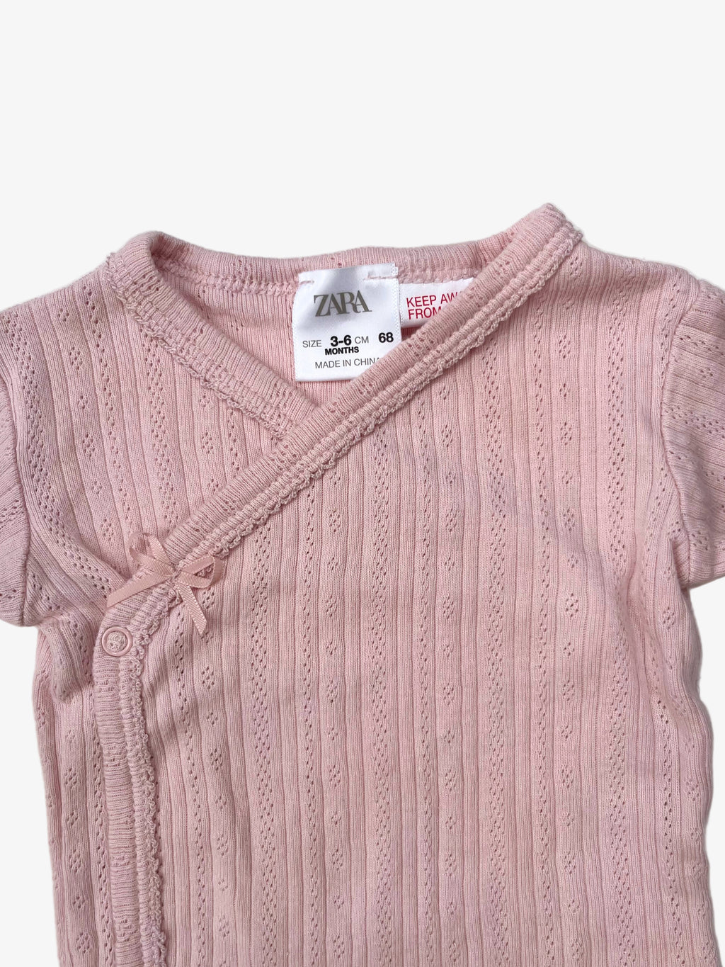 Zara - Kimono-Style Onesie (3-6 Months)