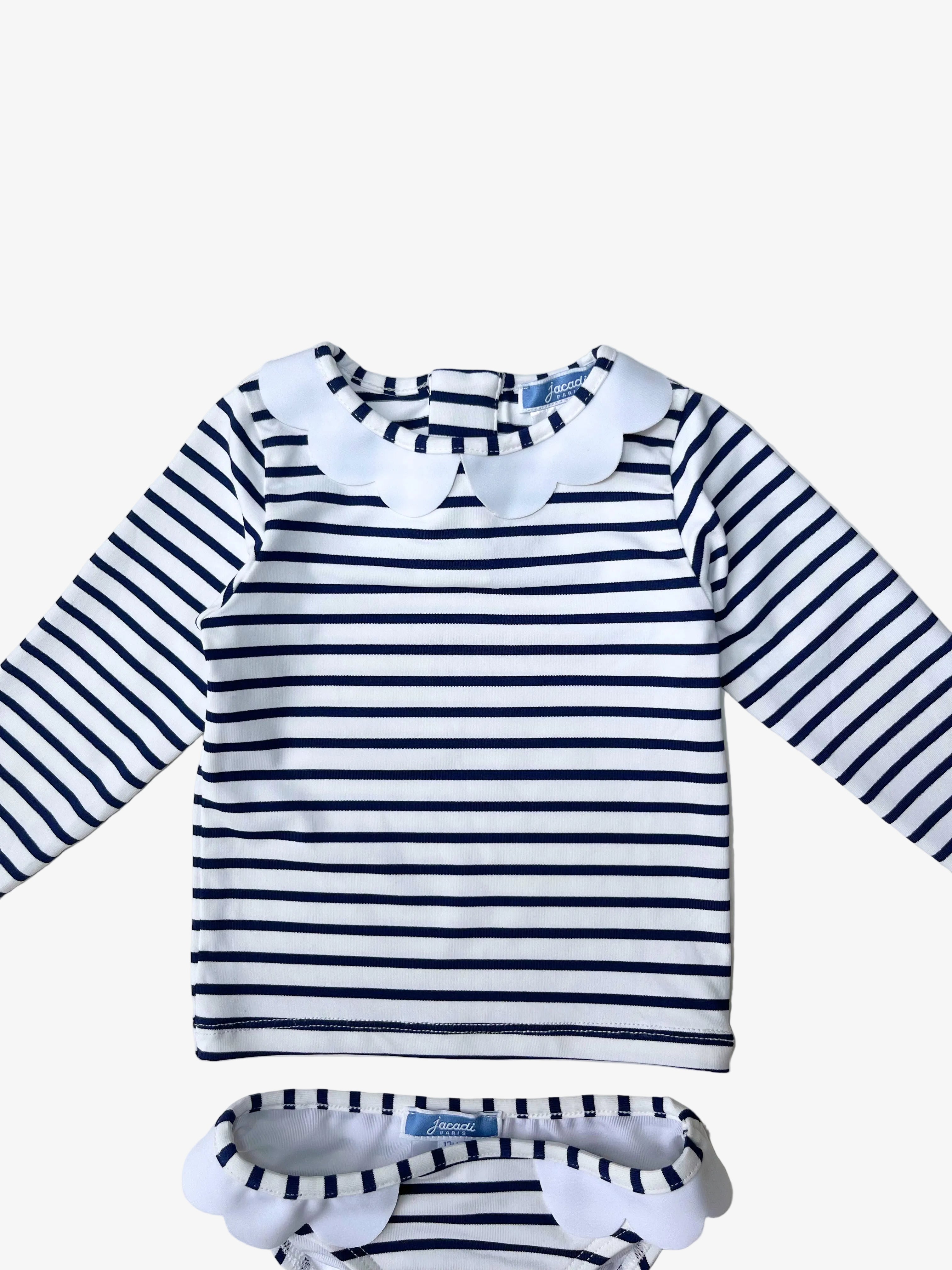 Jacadi – Two-Piece Swimsuit (Size 12 months / 74 cm) Runs Small