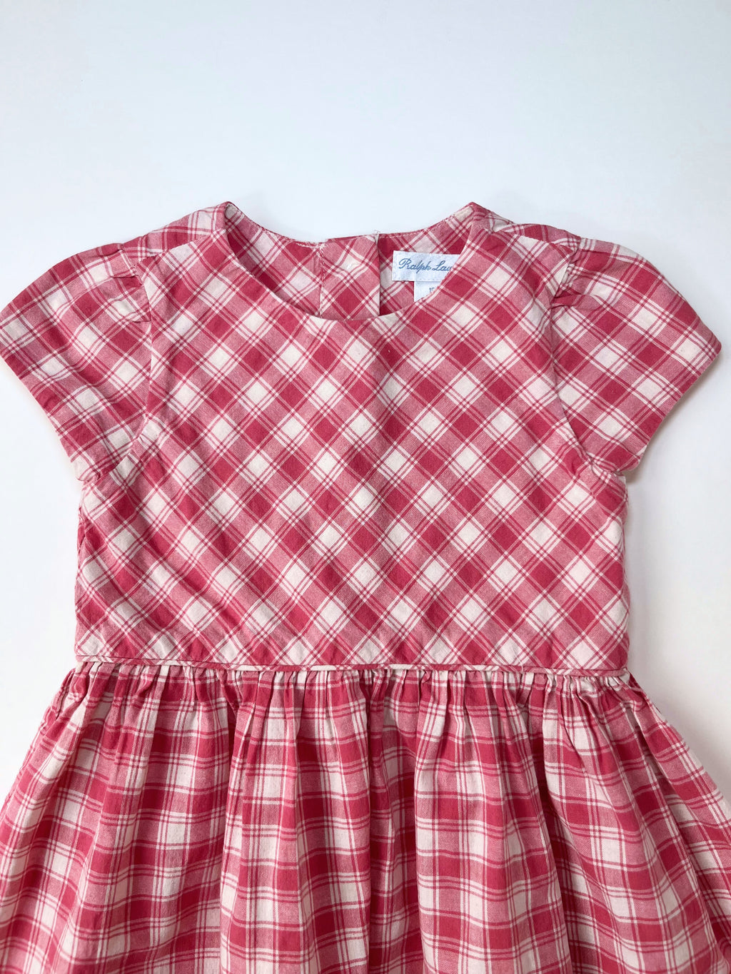Ralph Lauren – Plaid Dress with Bloomers (Size 18 months)