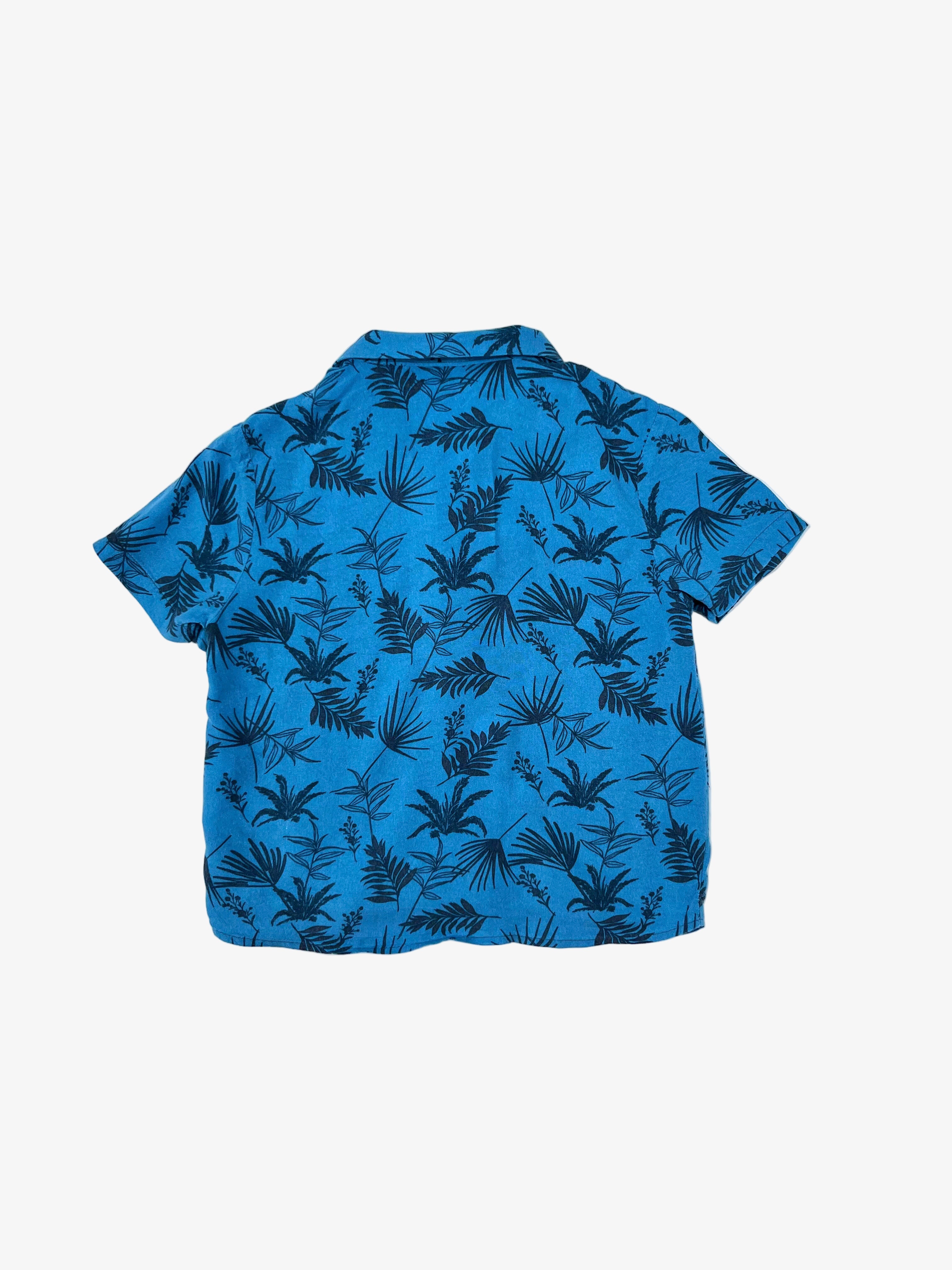 LCW Baby - Floral Button-Up Shirt (Size 4–5 years)