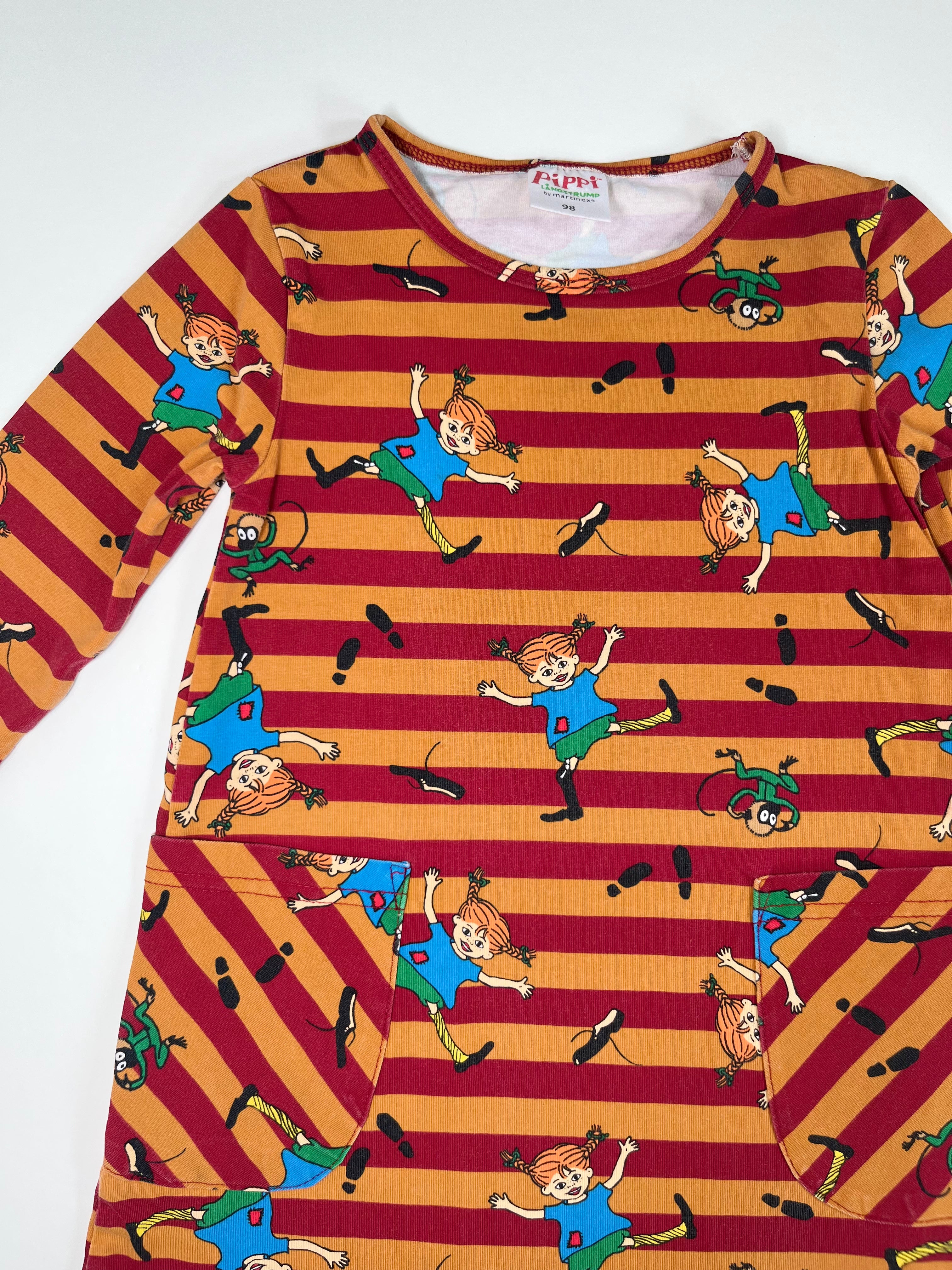Pippi Langstrumpf -  Dress (3-4 years)