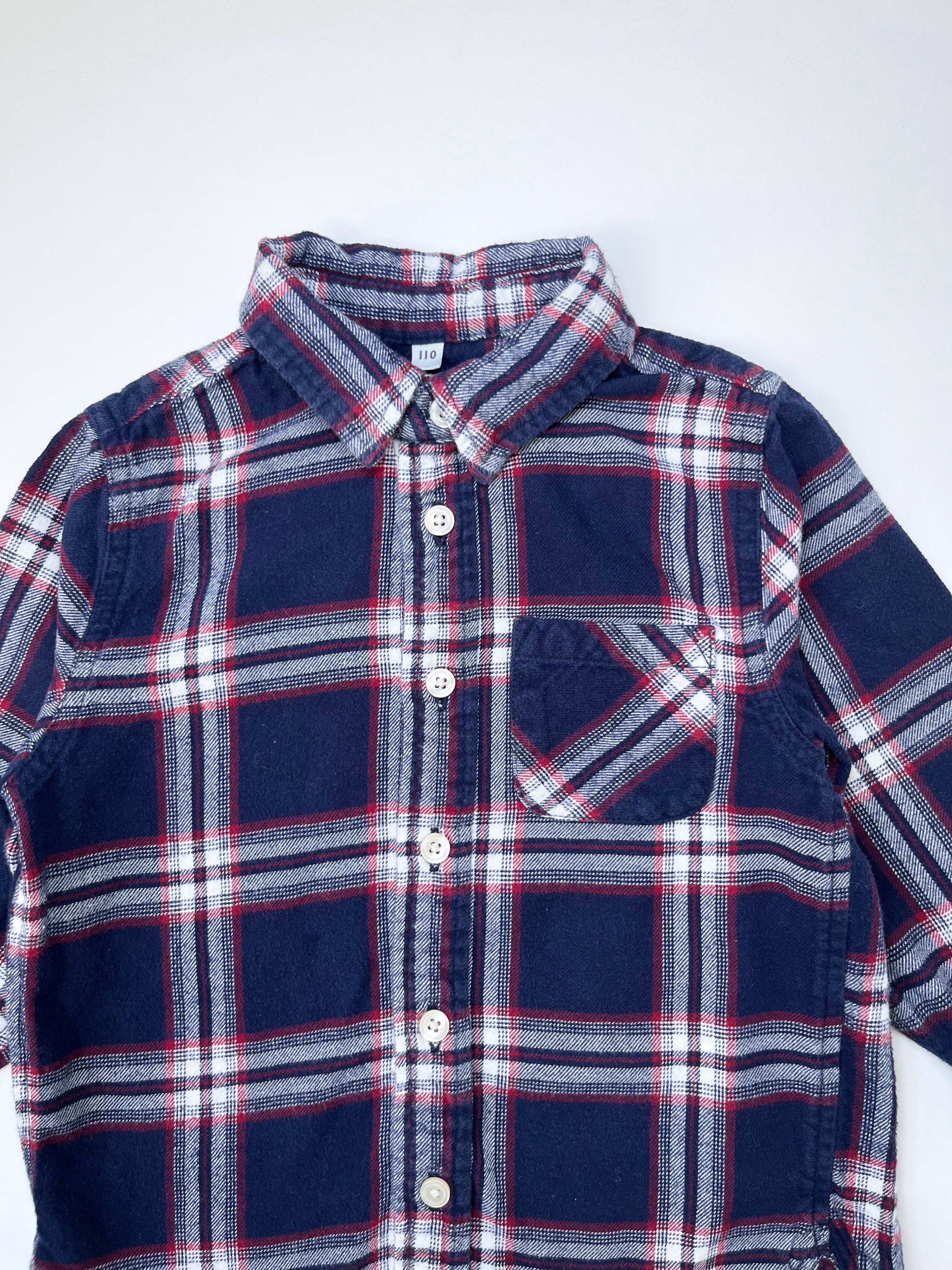 Unknown – Flannel Shirt (Size 4 years / 110 cm)`